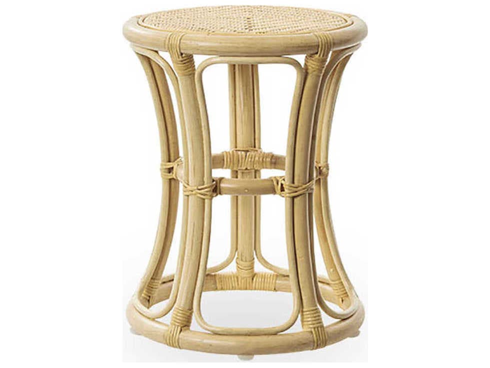 Sika Indoor Originals Beige Accent Stool