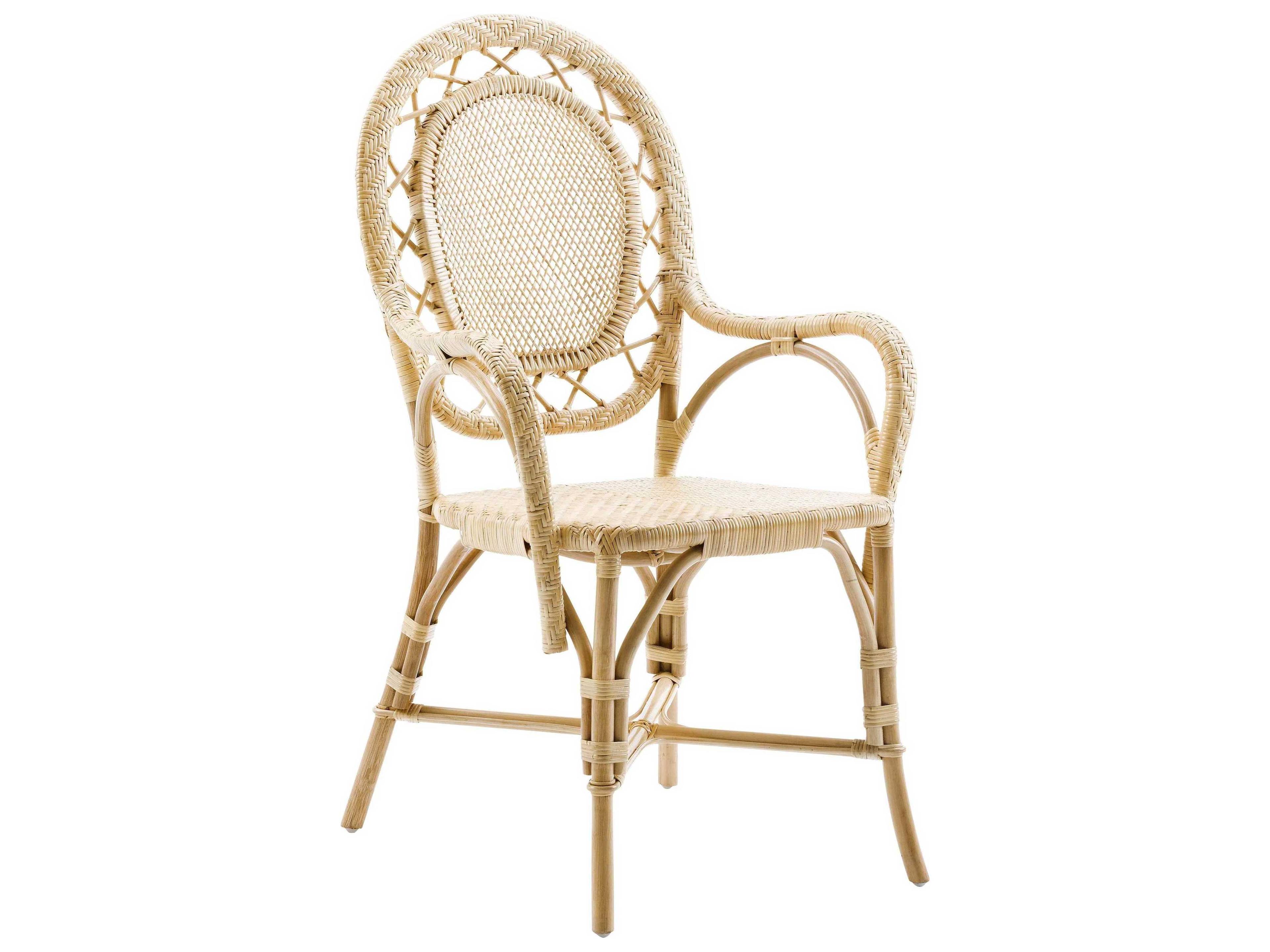 Sika Indoor Originals Romantica Rattan Natural Side Dining Chair