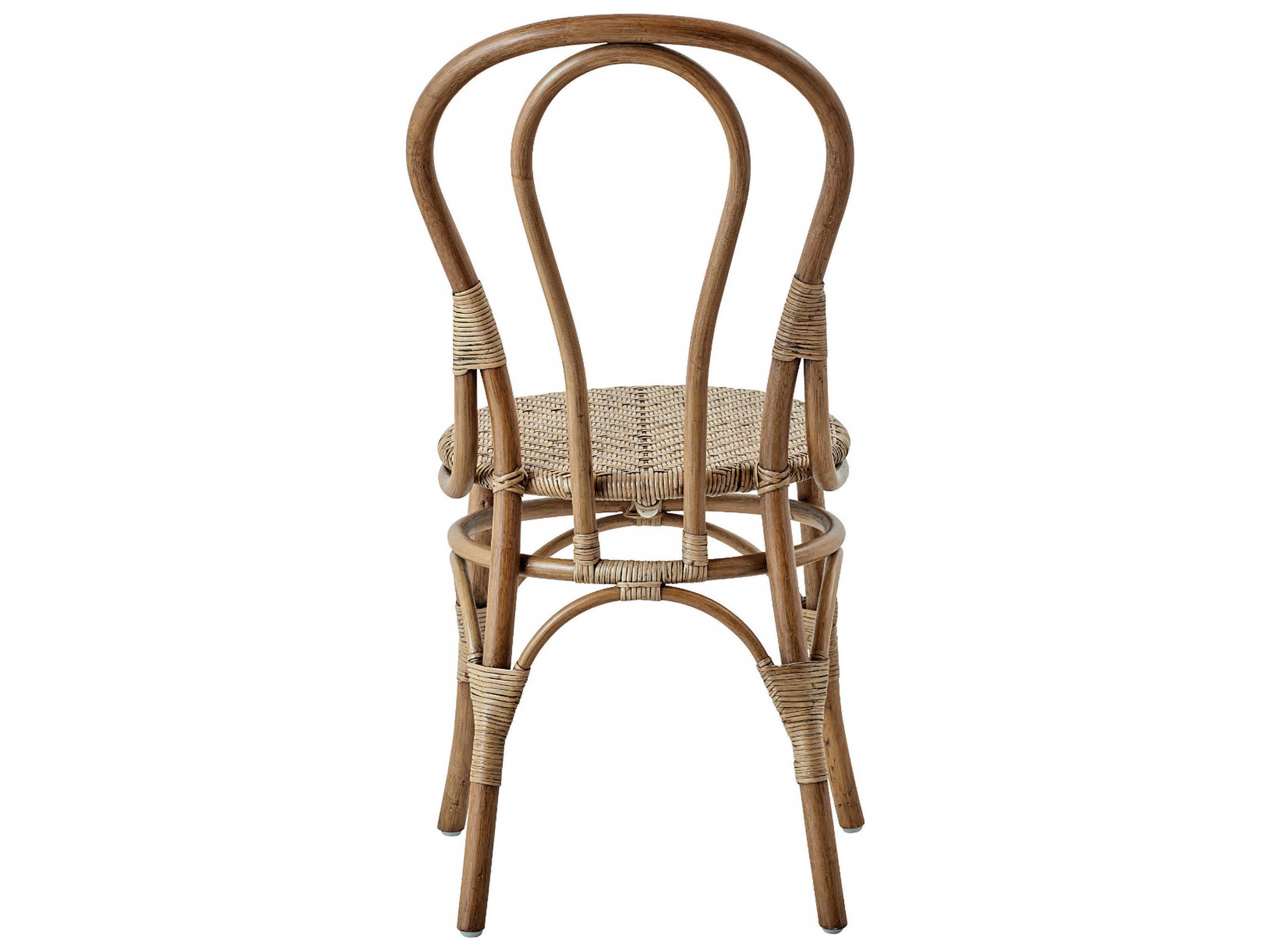Sika Indoor Originals Lulu Rattan Brown Side Dining Chair