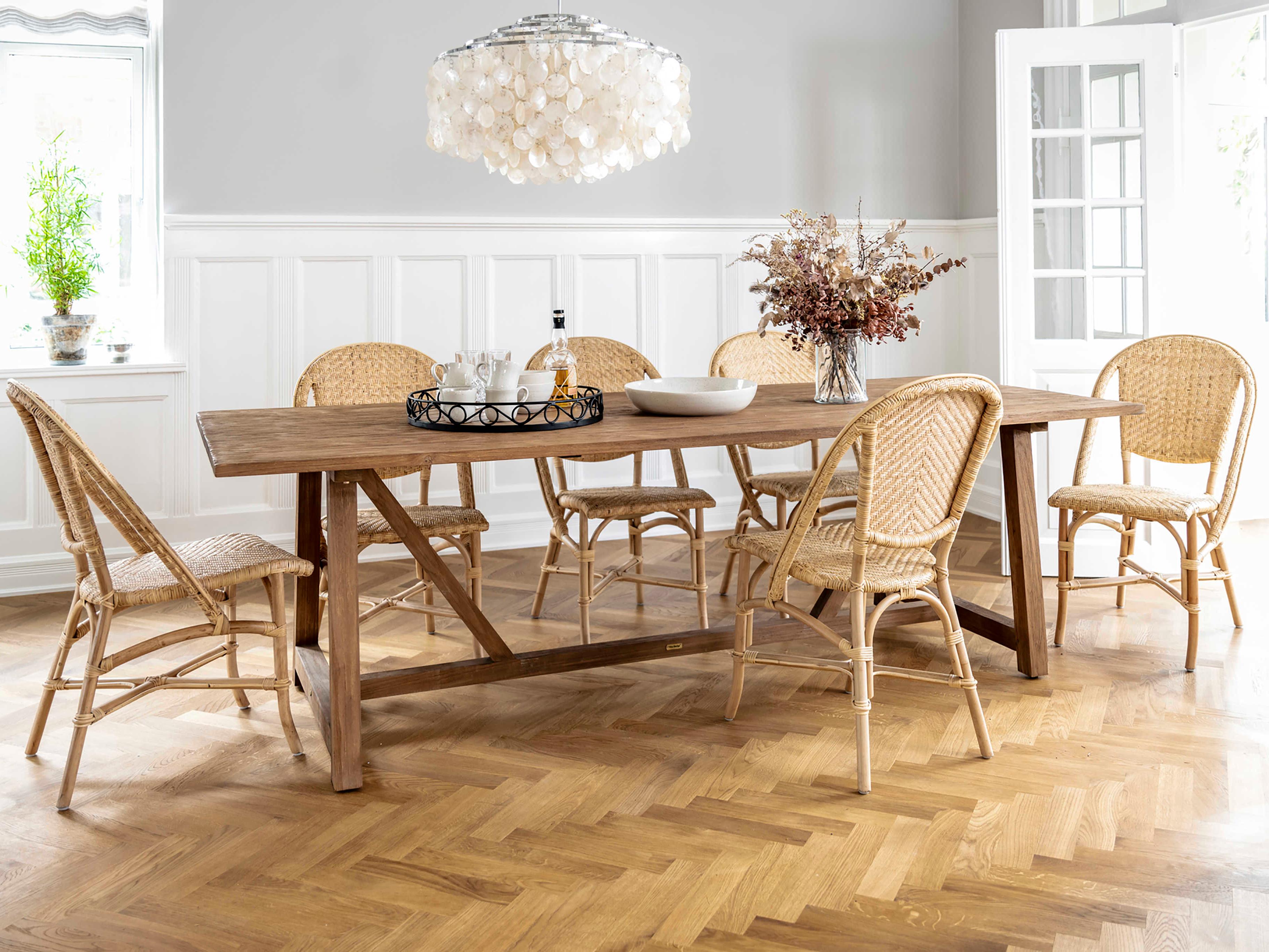 Sika Indoor Originals Alanis Rattan Natural Side Dining Chair