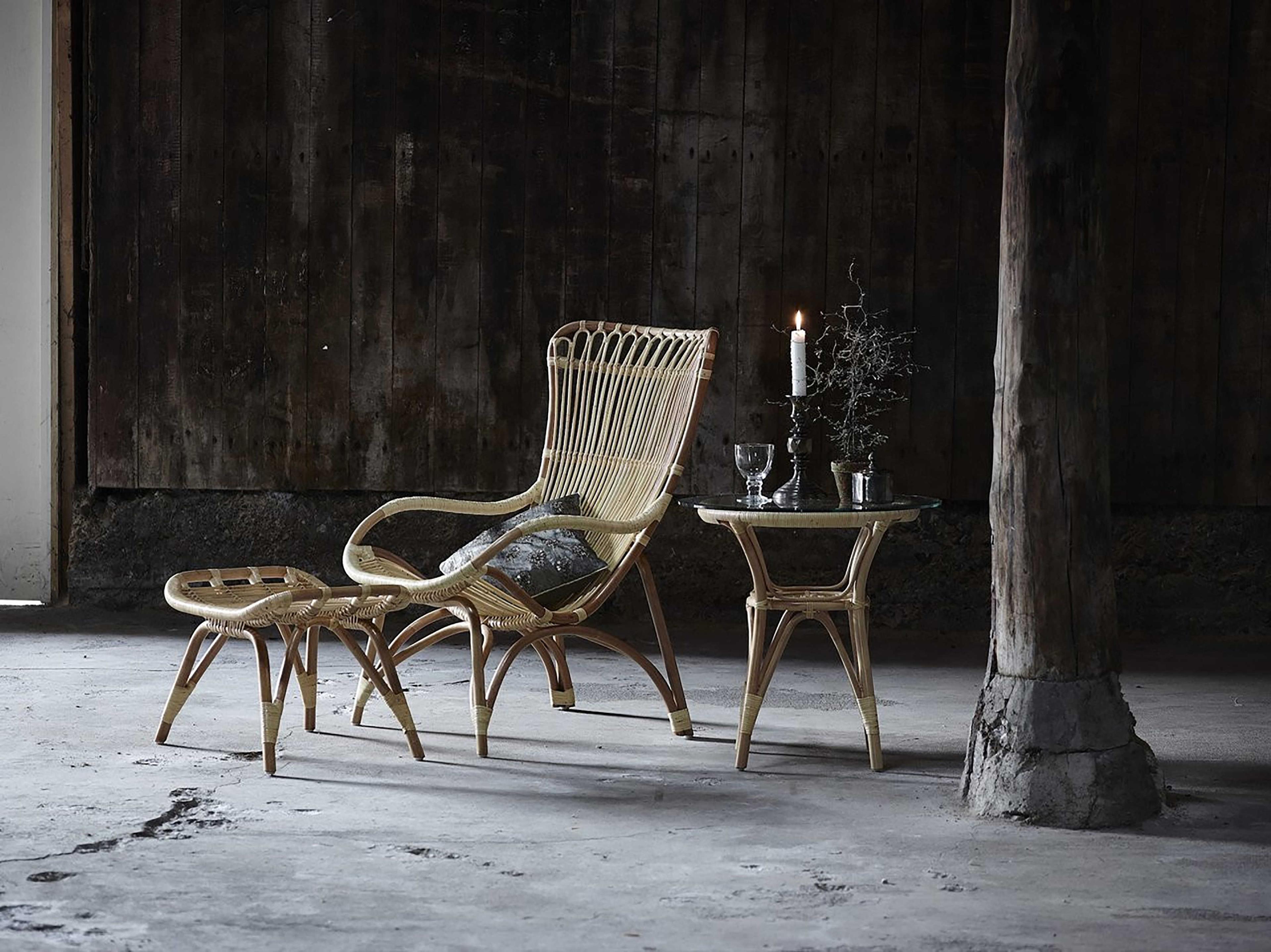 Sika Indoor Originals Monet Highback Brown Accent Chair