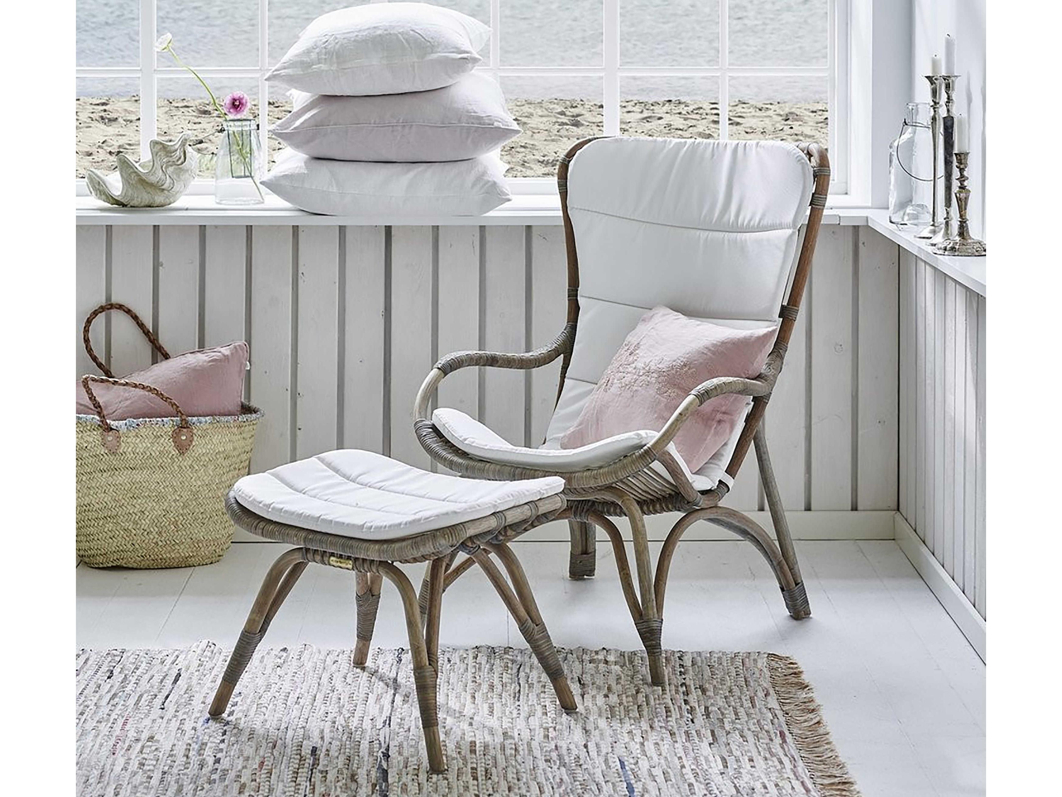 Sika Indoor Originals Monet Highback Gray Accent Chair