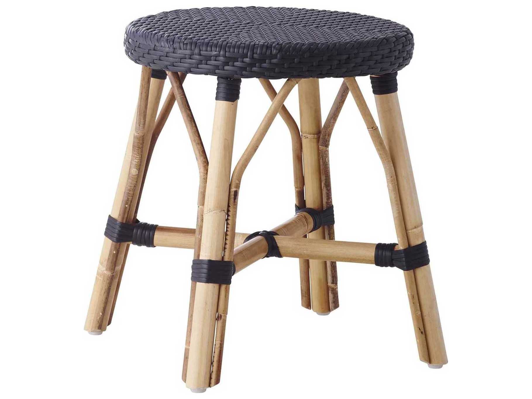 Sika Indoor Affaire Black Accent Stool