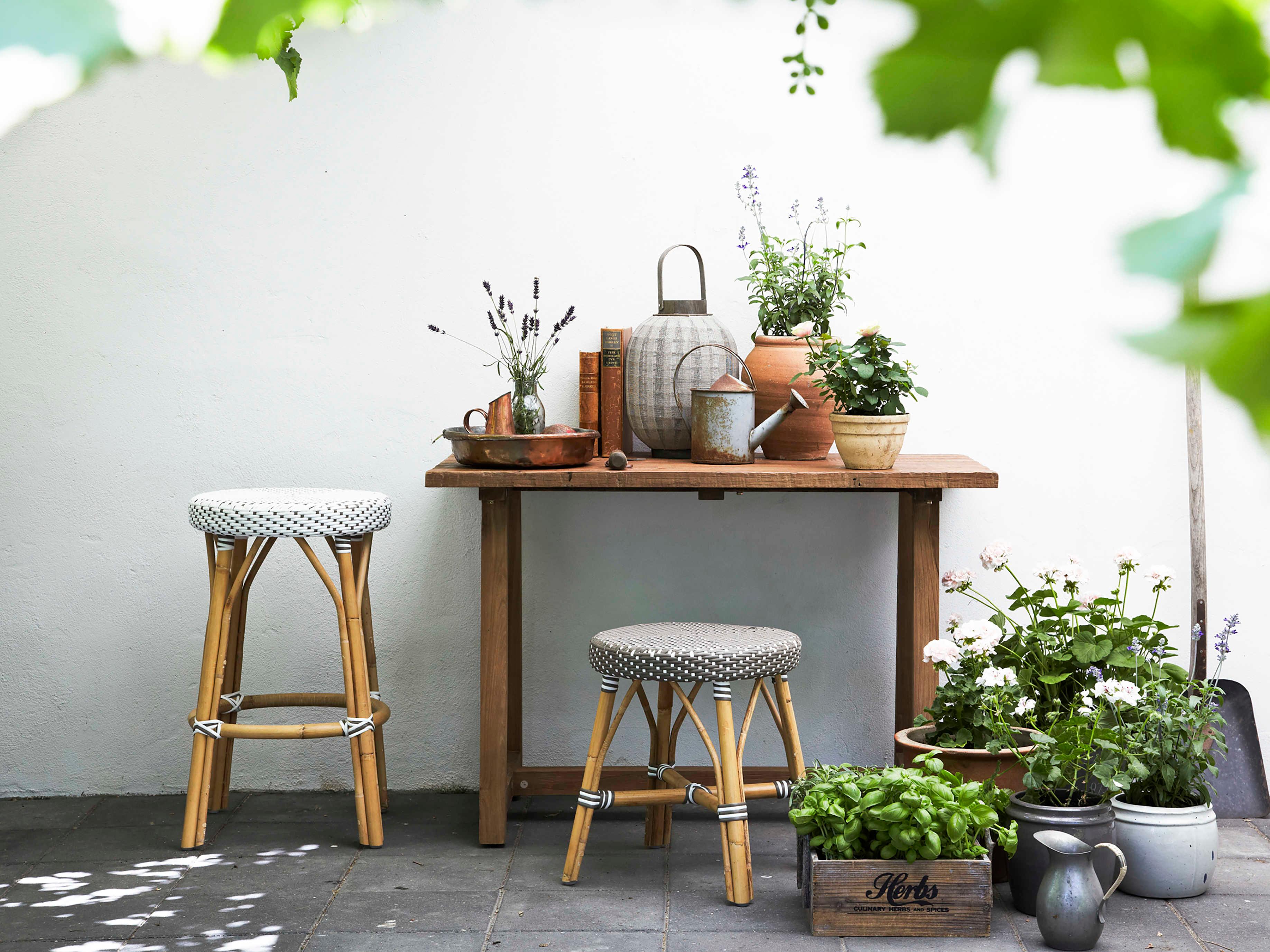 Sika Indoor Affaire Simone Rattan Counter Stool