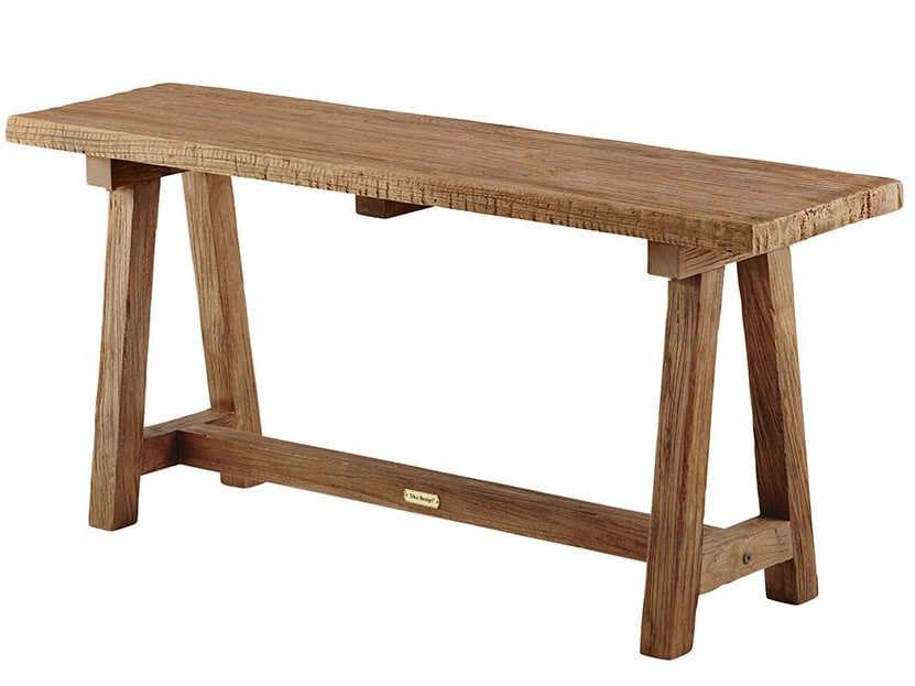 Sika Indoor Teak Brown Accent Bench