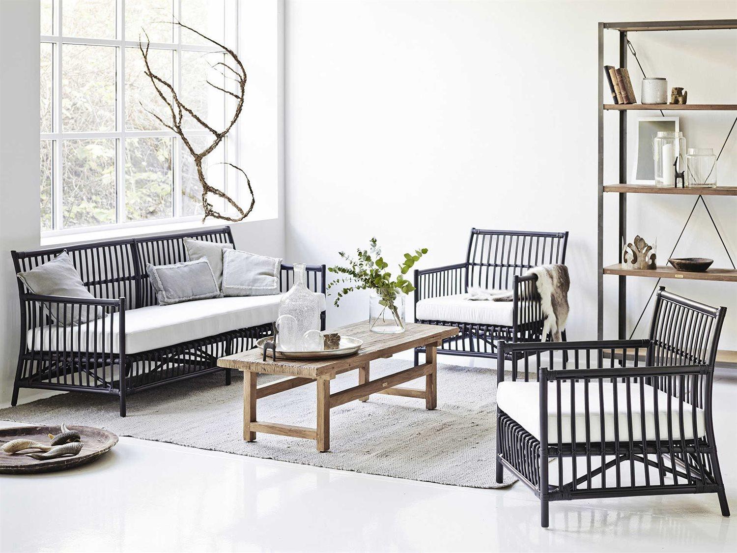 Sika Indoor Teak Rectangular Wood Coffee Table