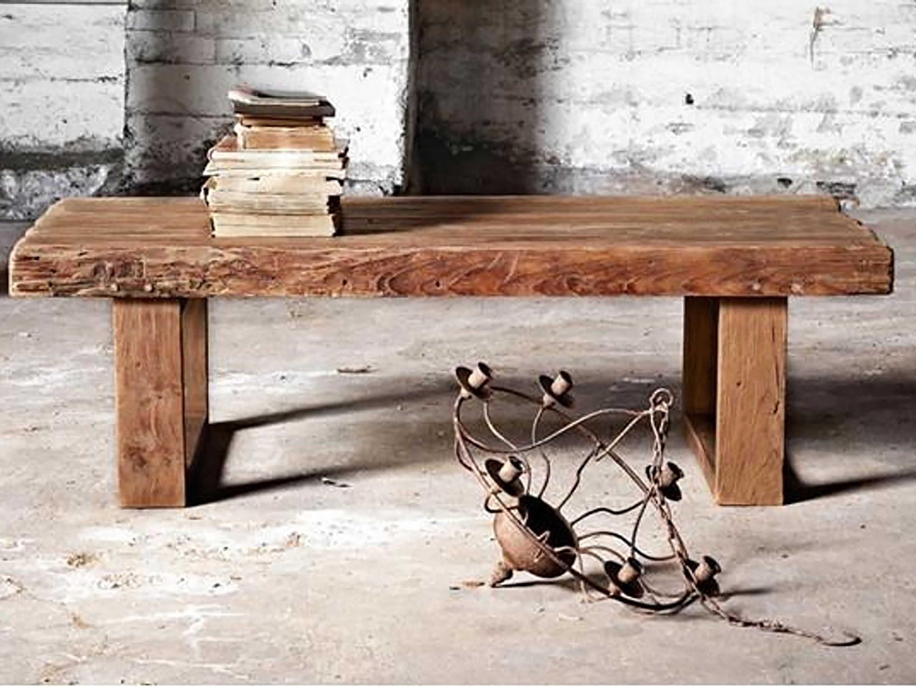 Sika Indoor Alexander Teak Rectangular Wood Coffee Table