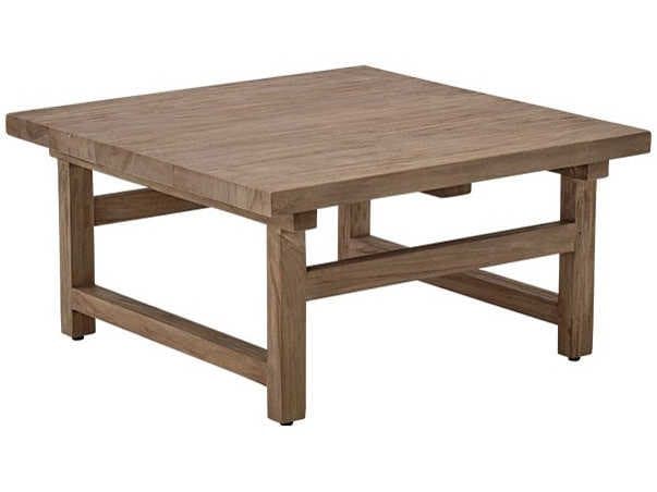 Sika Indoor Teak Square Wood Coffee Table
