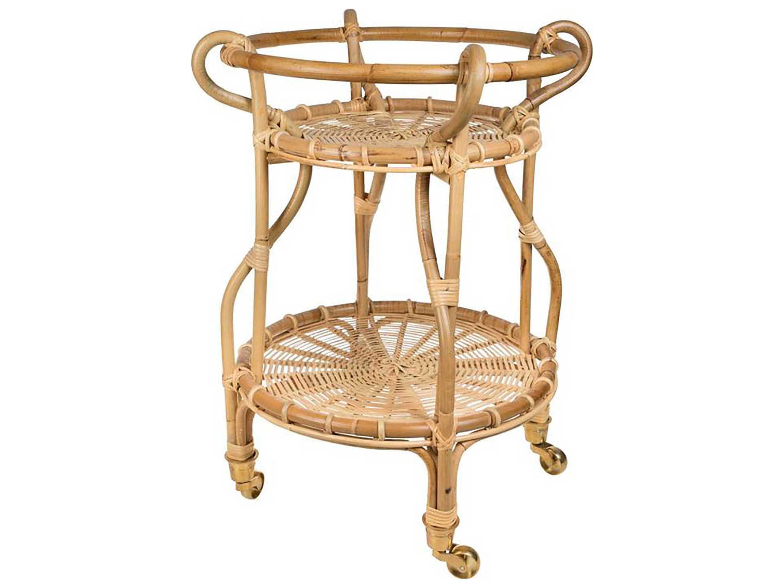 Sika Indoor Icons Brown Trolley Bar Cart