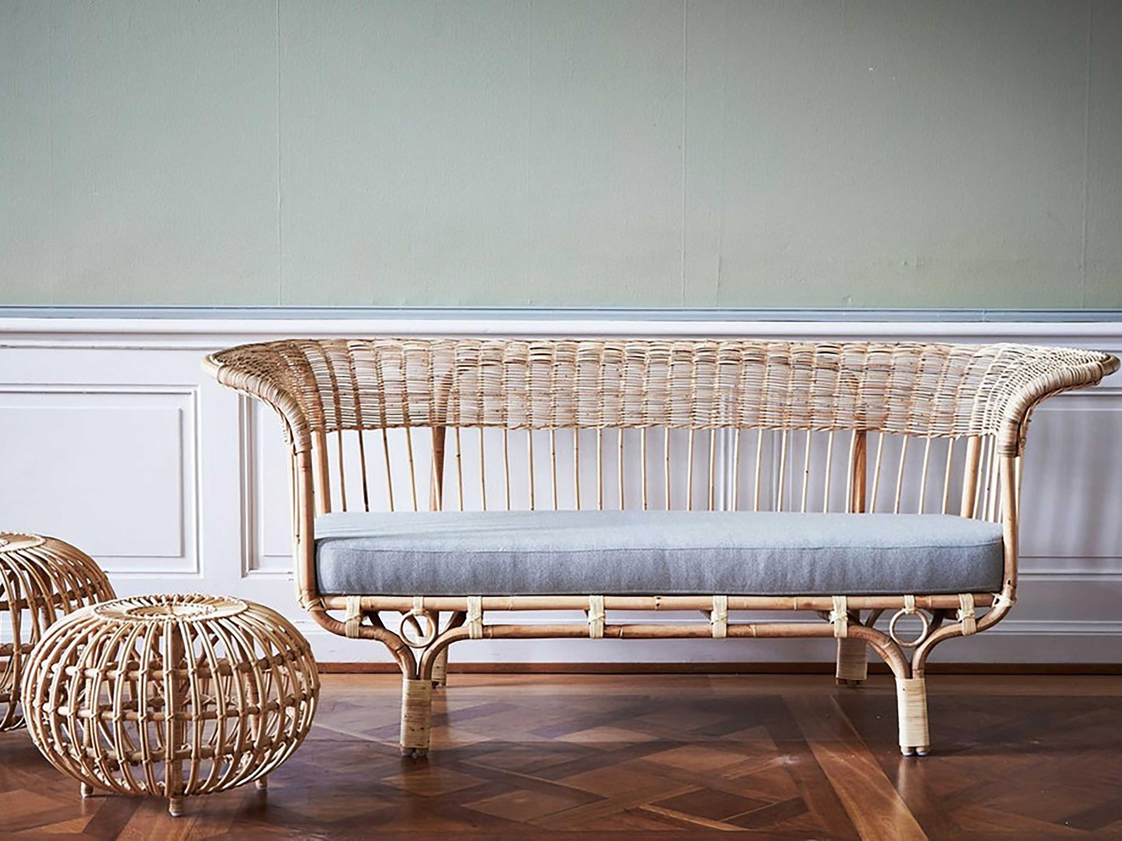 Sika Indoor Icons Franco Albini Brown Ottoman