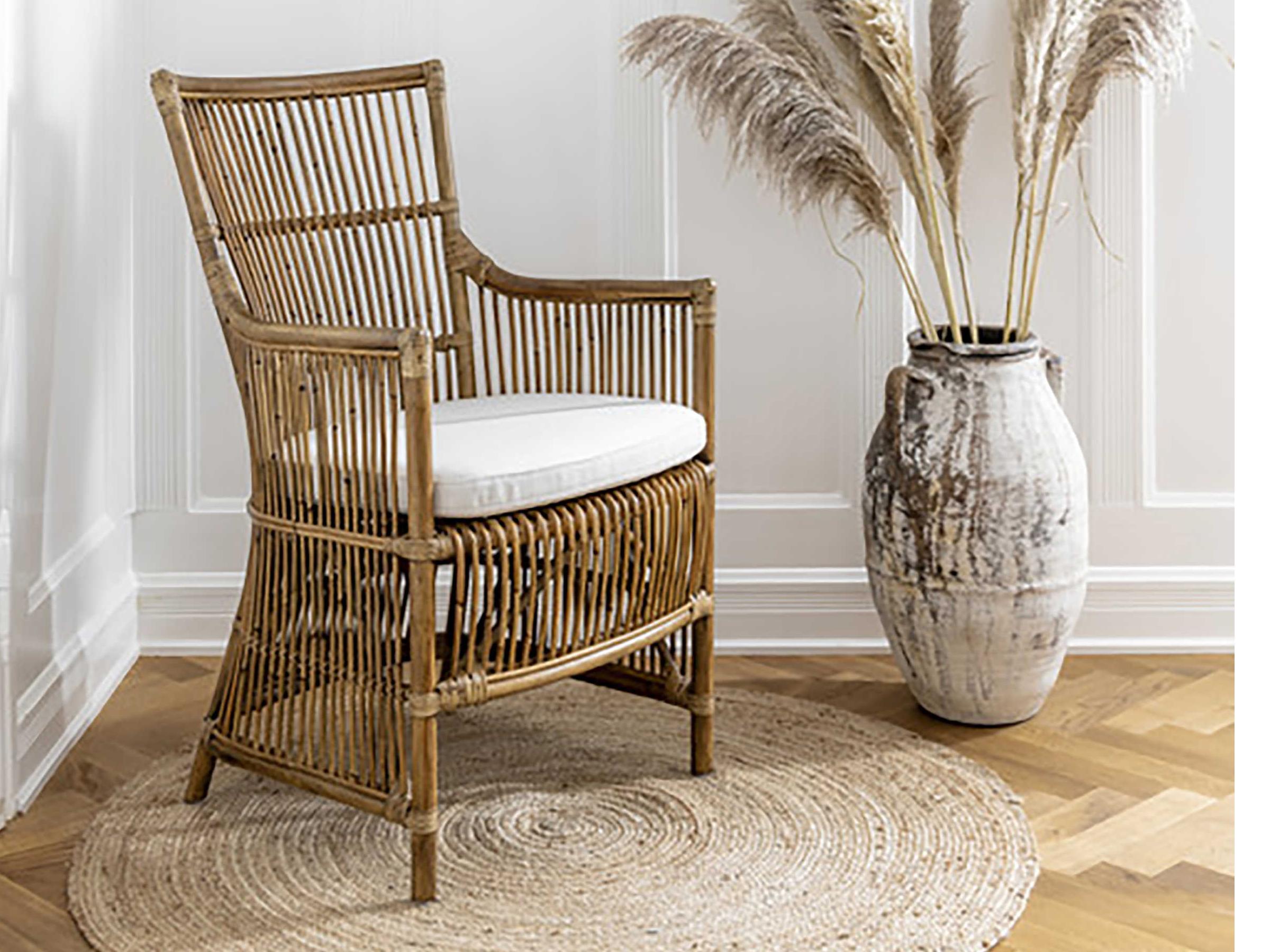 Sika Indoor Originals Davinci Gray Fabric Accent Chair