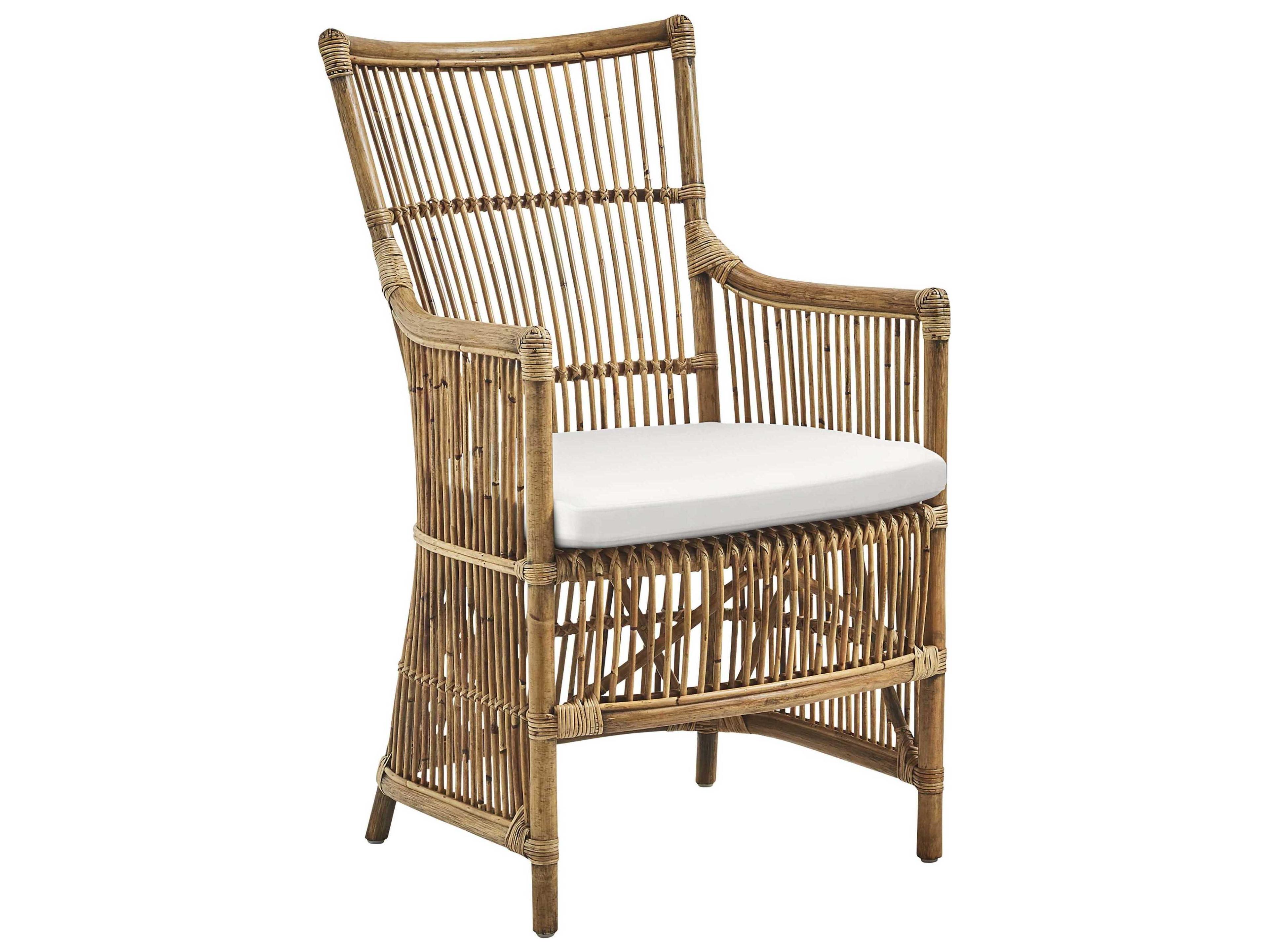 Sika Indoor Originals Davinci White Fabric Accent Chair