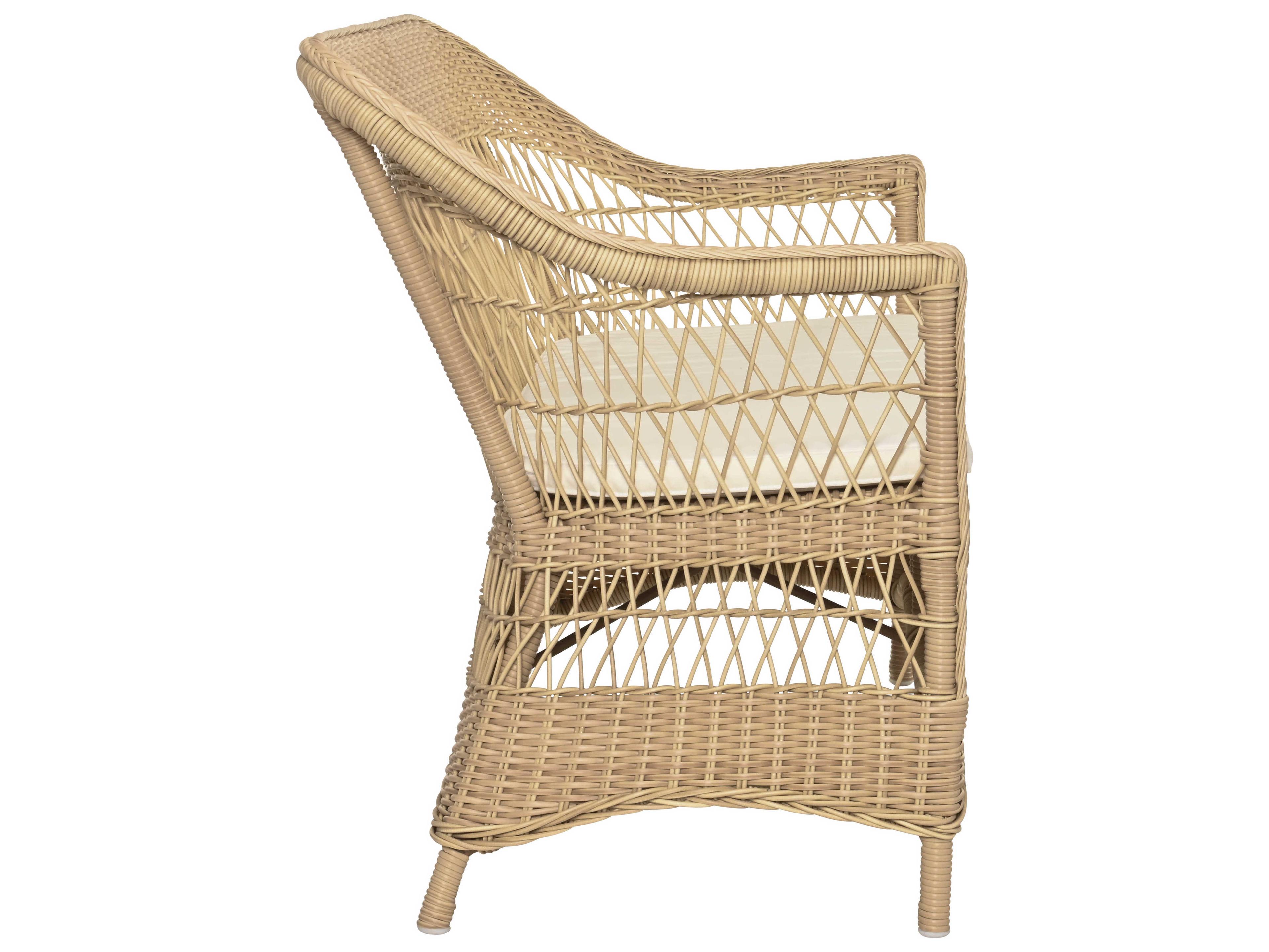 Sika Indoor Georgia Garden Charlot White Upholstered Loveseat