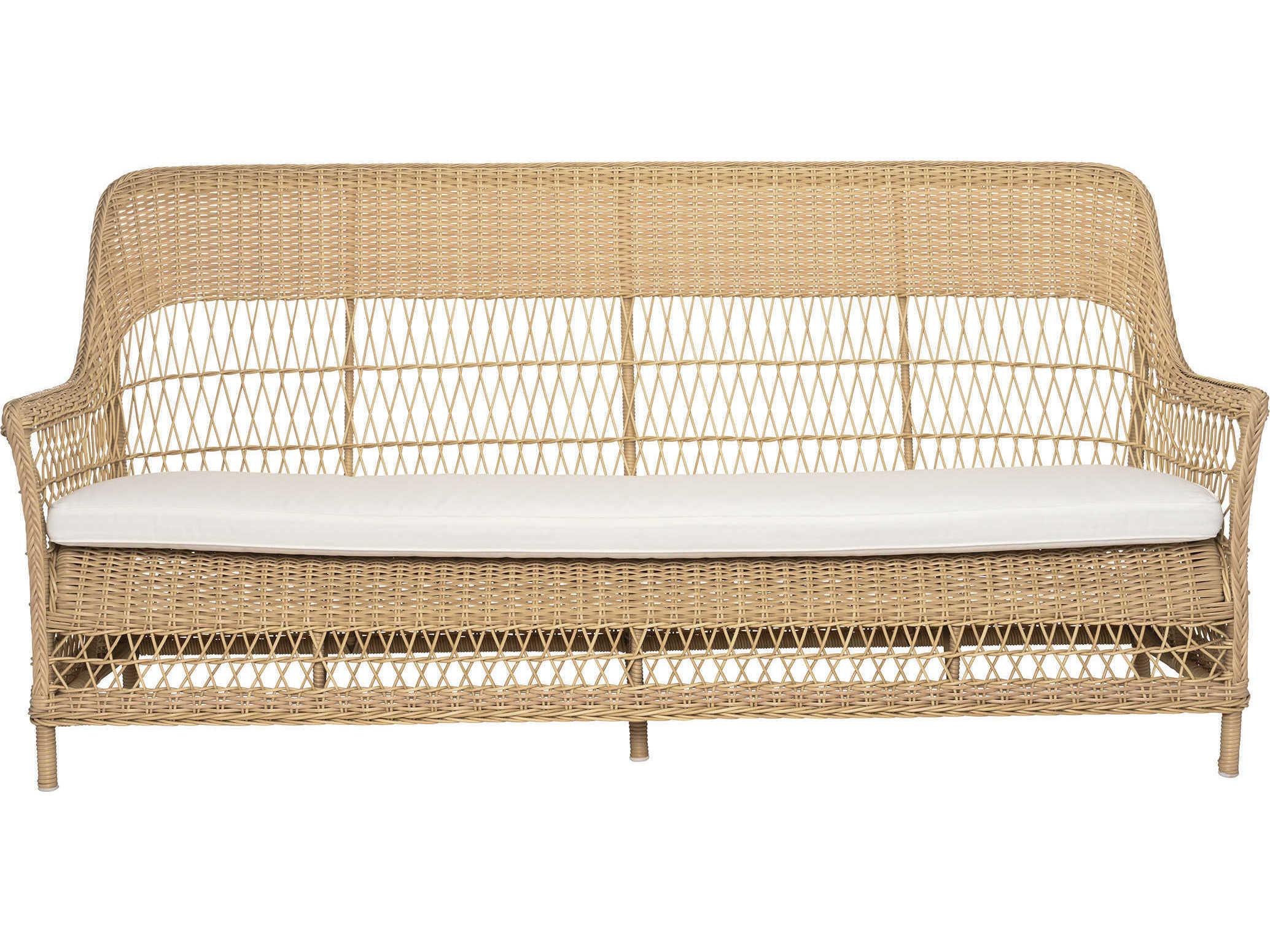 Sika Indoor Georgia Garden Dawn White Upholstered Sofa