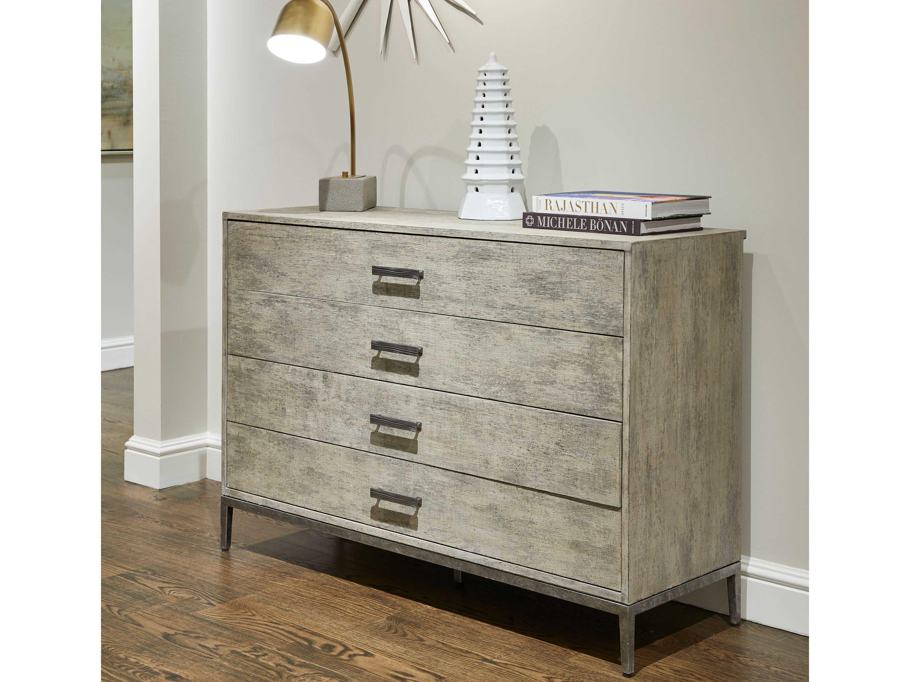 Stanley Furniture Cameron 4-Drawers Gray Dresser