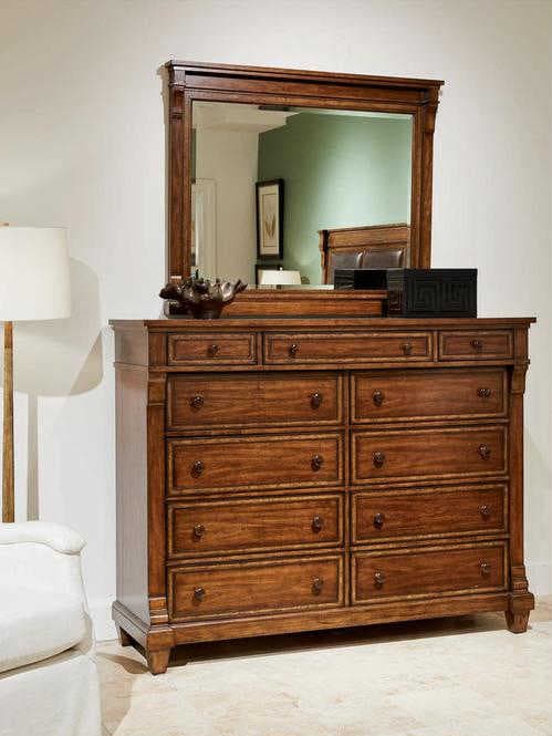 Stanley Furniture Old Town 11-Drawers Brown Double Dresser