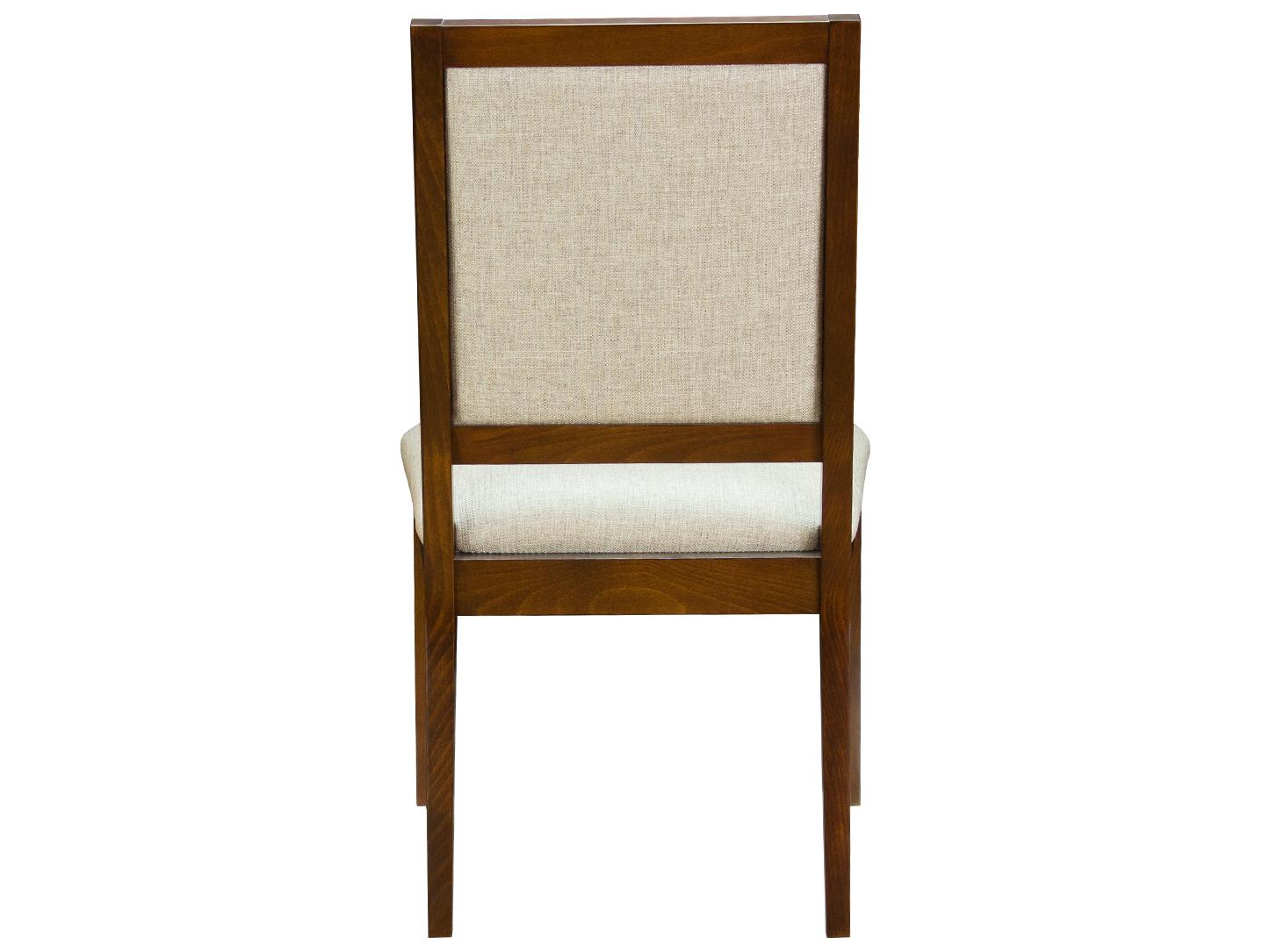 Saloom Evelyn Beech Wood White Upholstered Armless Dining Chair