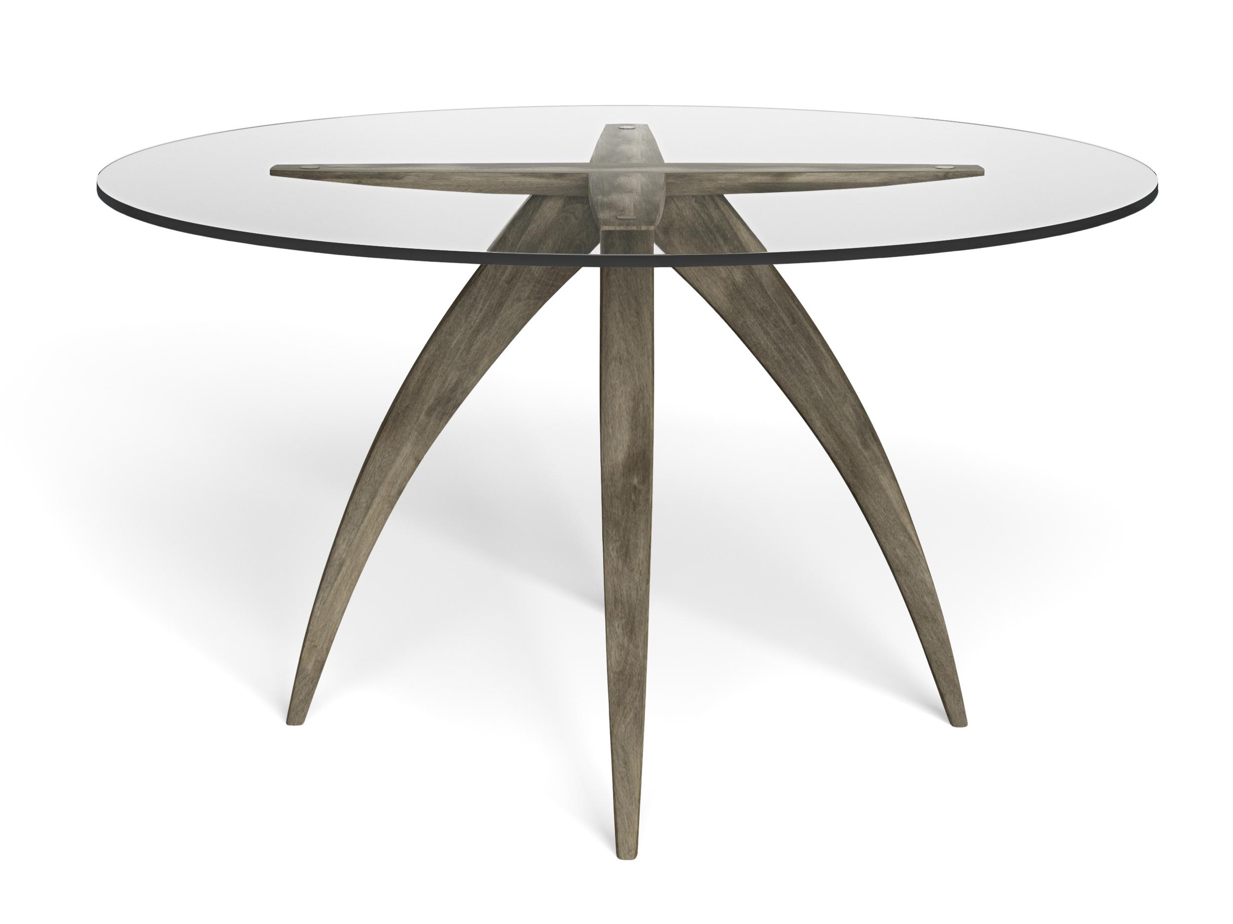 Saloom Skyline Ella Glass Dining Table