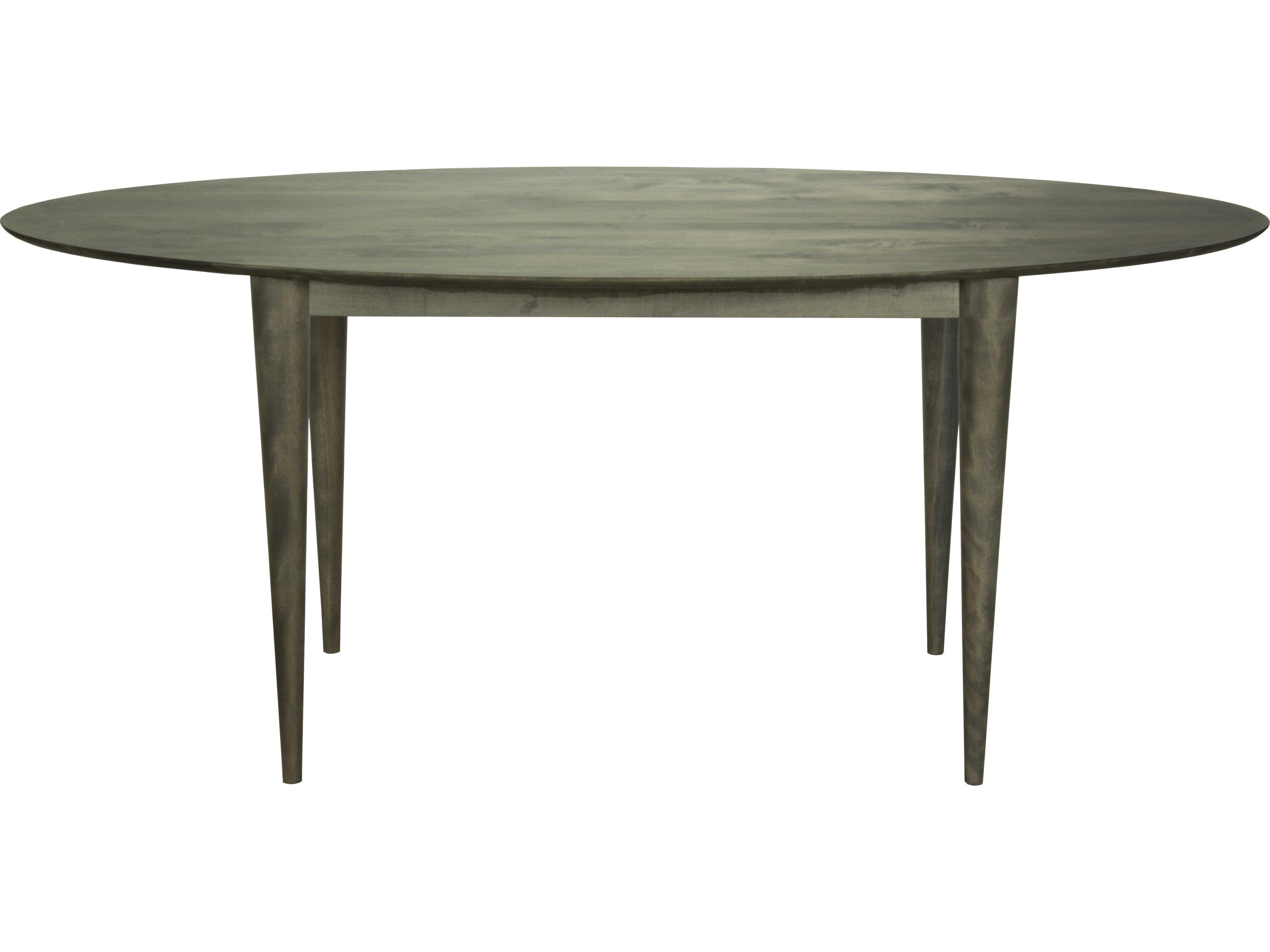 Saloom Skyline Oval Wood Dining Table