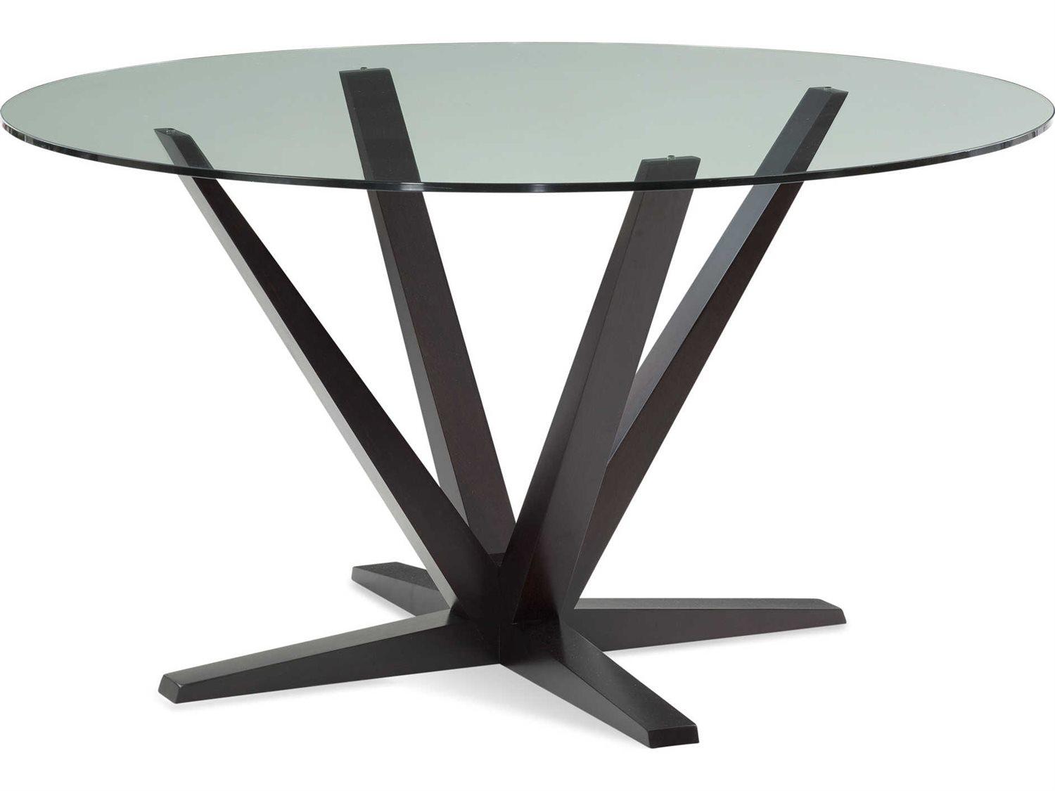 Saloom Skyline Aura Glass Dining Table