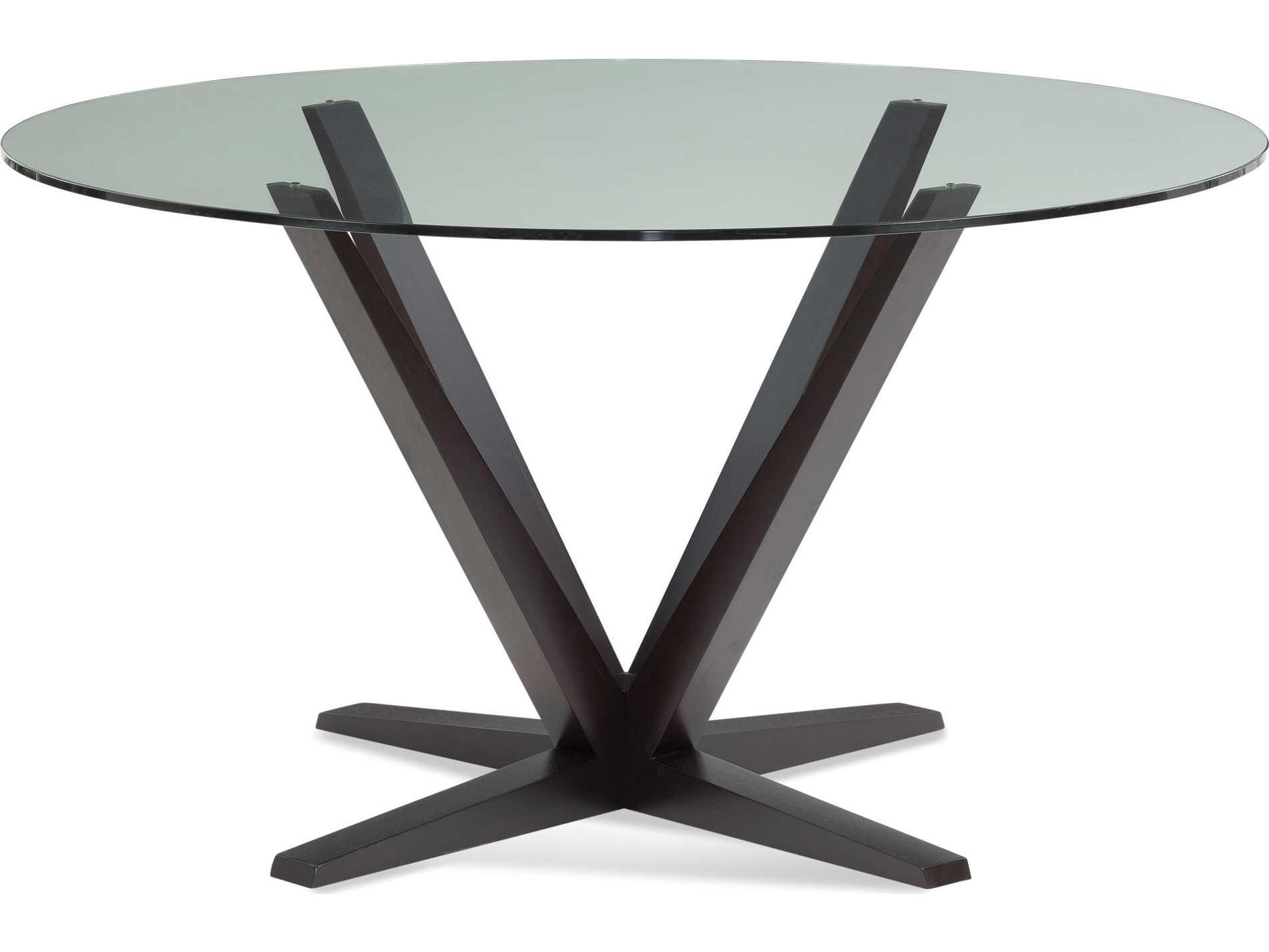 Saloom Skyline Aura Glass Dining Table