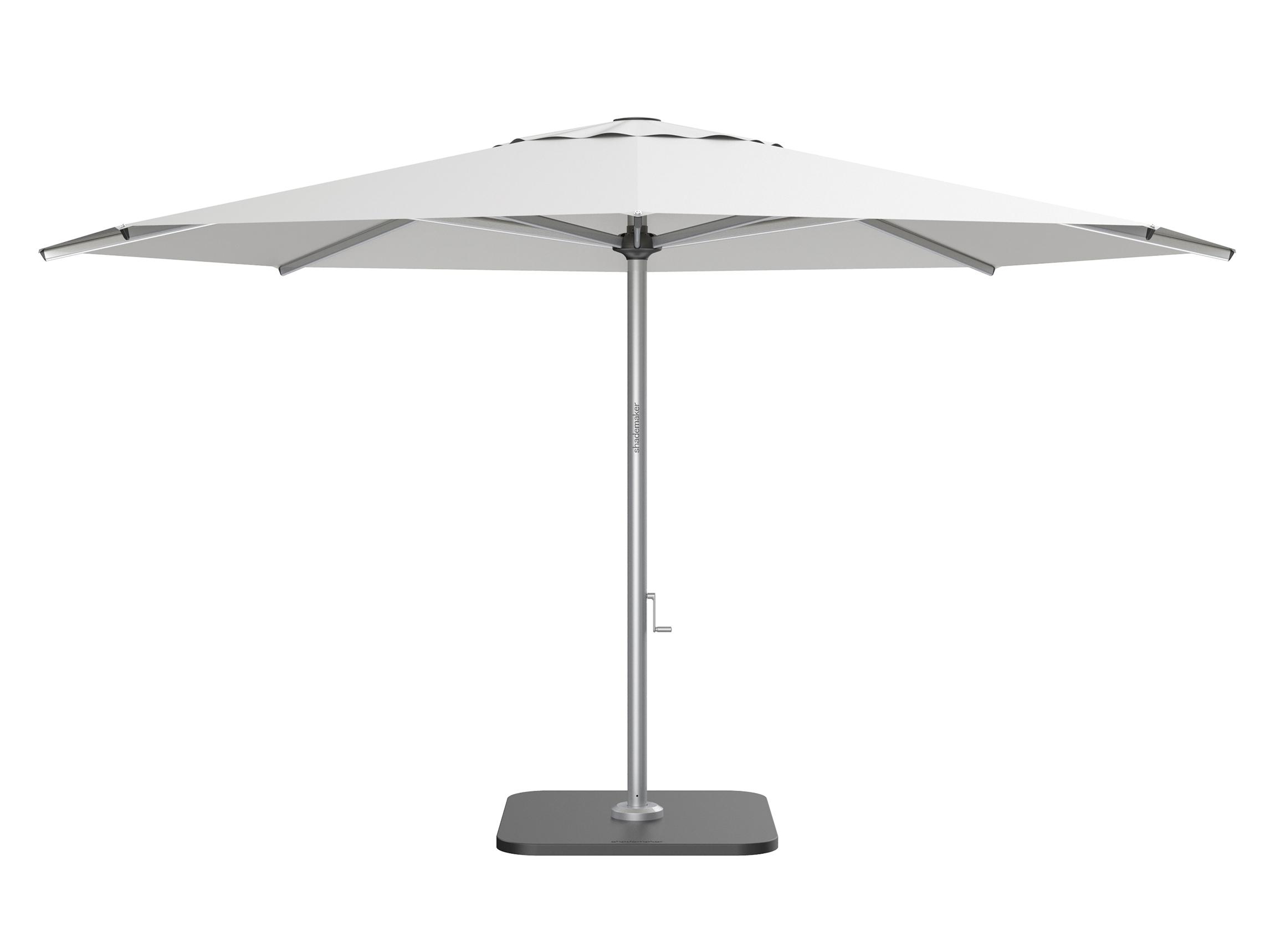 Shademaker Astral Aluminum 16.5 Foot Octagon Crank Lift Outdoor Patio Umbrella