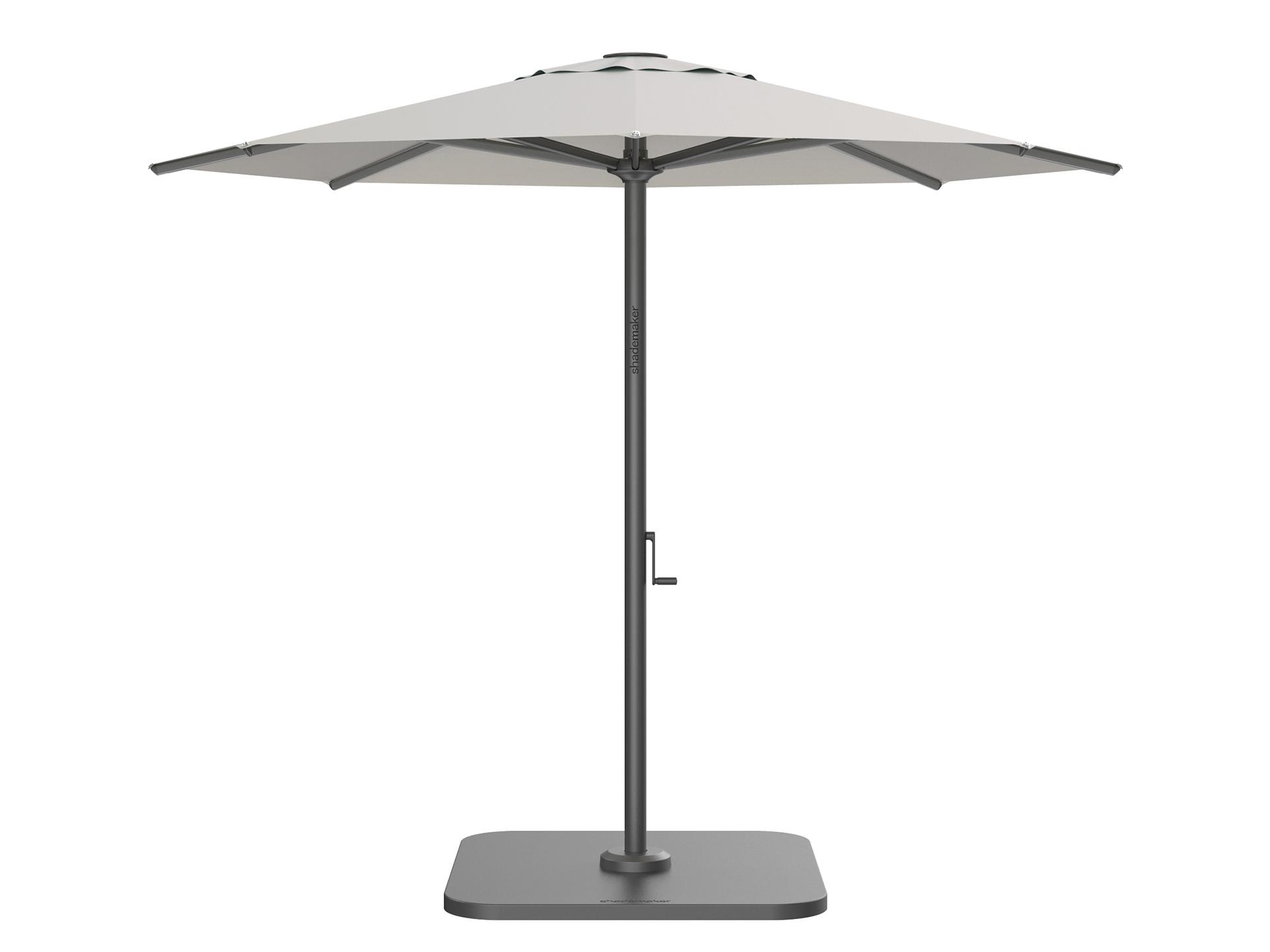 Shademaker Atlas 10 Foot Octagon Crank Lift Outdoor Patio Umbrella