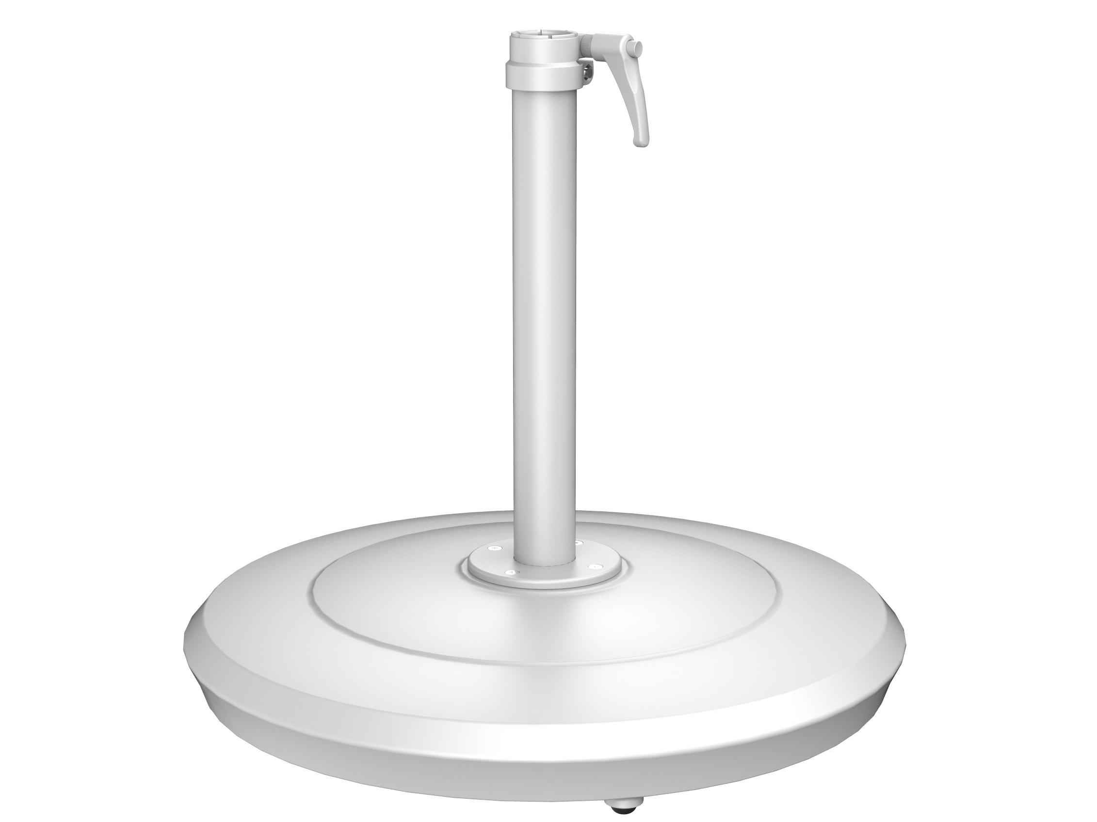 Shademaker Aurora Cast Aluminum Umbrella 100lbs Base with Wheels