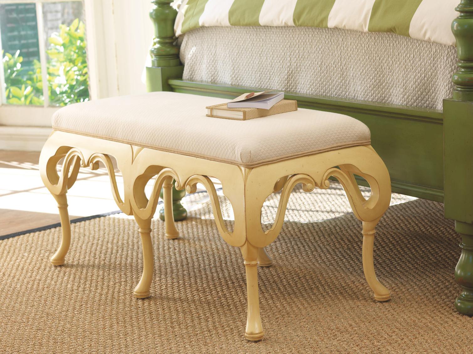 Somerset Bay Pinehurst Upholstered Accent Bench