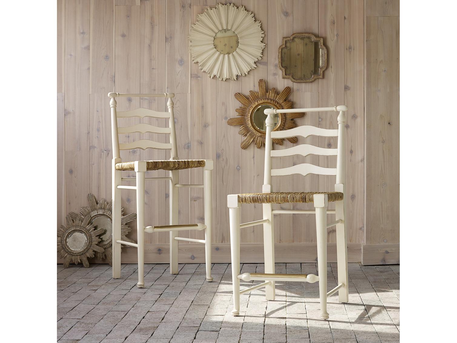 Somerset Bay Oakville Mahogany Wood Counter Stool