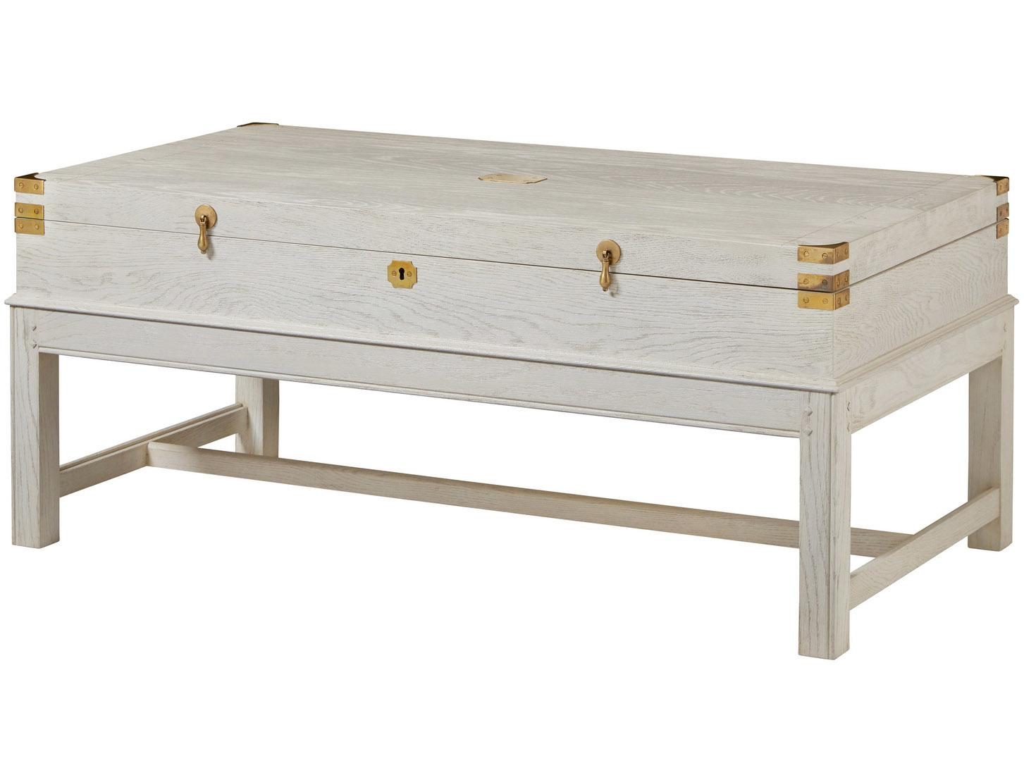 Somerset Bay Windward Rectangular Wood White Coffee Table