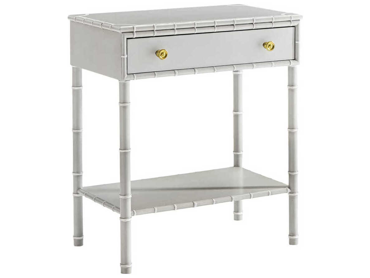 Somerset Bay Greenwich 1-Drawer Gray Nightstand