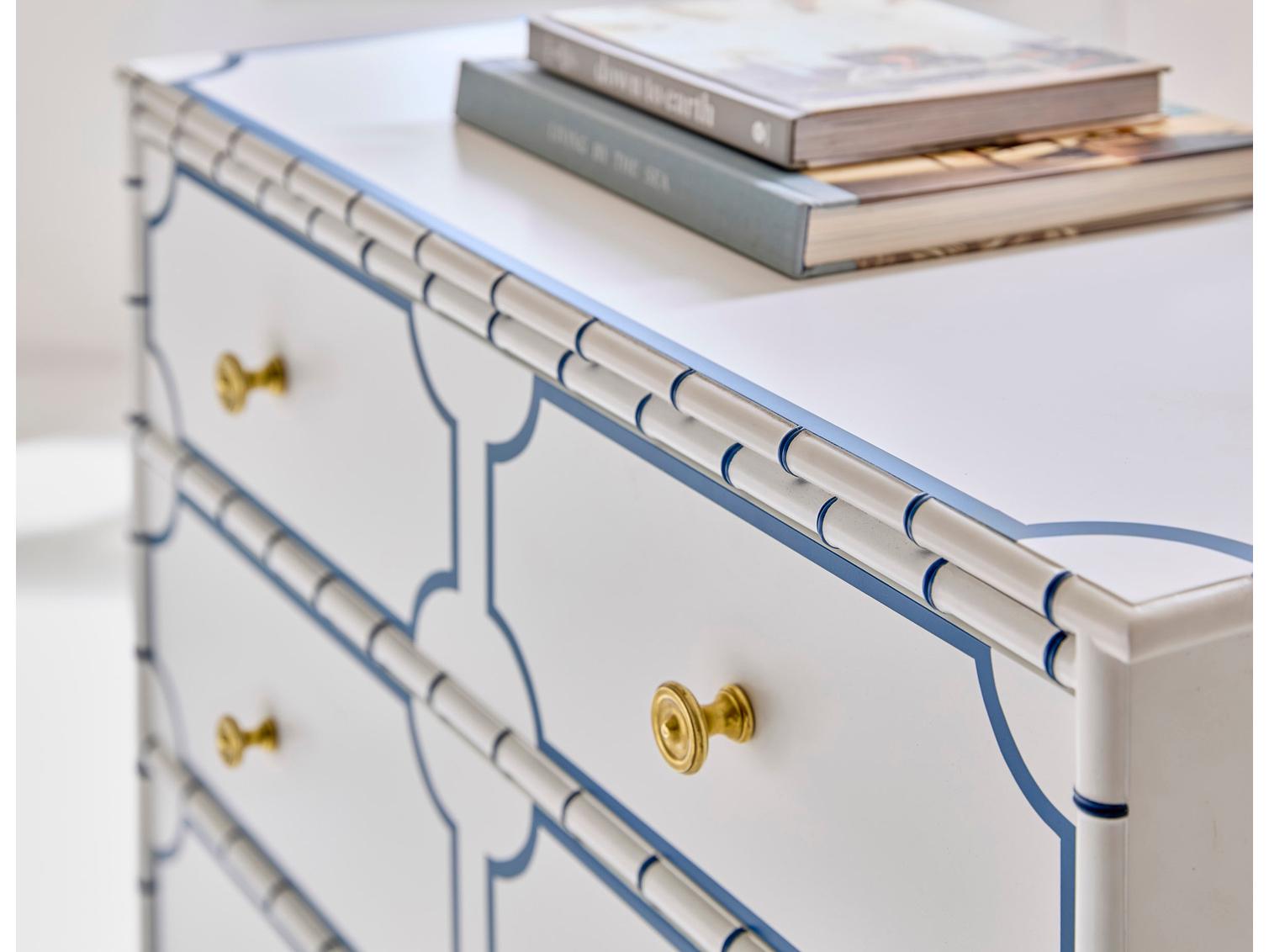 Somerset Bay Greenwich 6-Drawers White Double Dresser