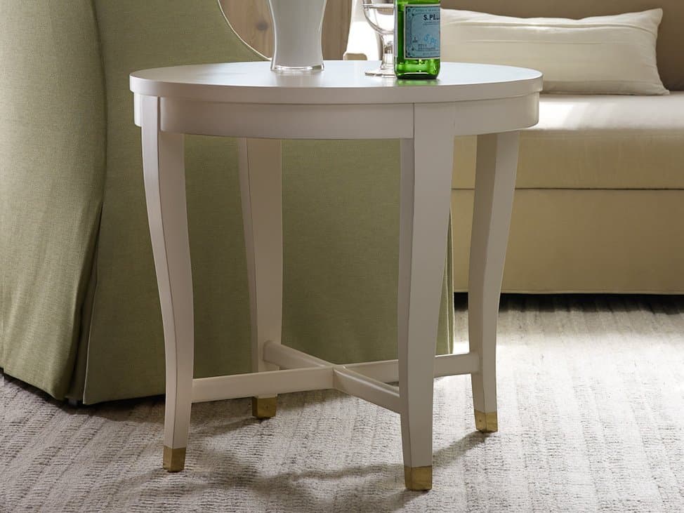 Somerset Bay Transitions Round Wood End Table