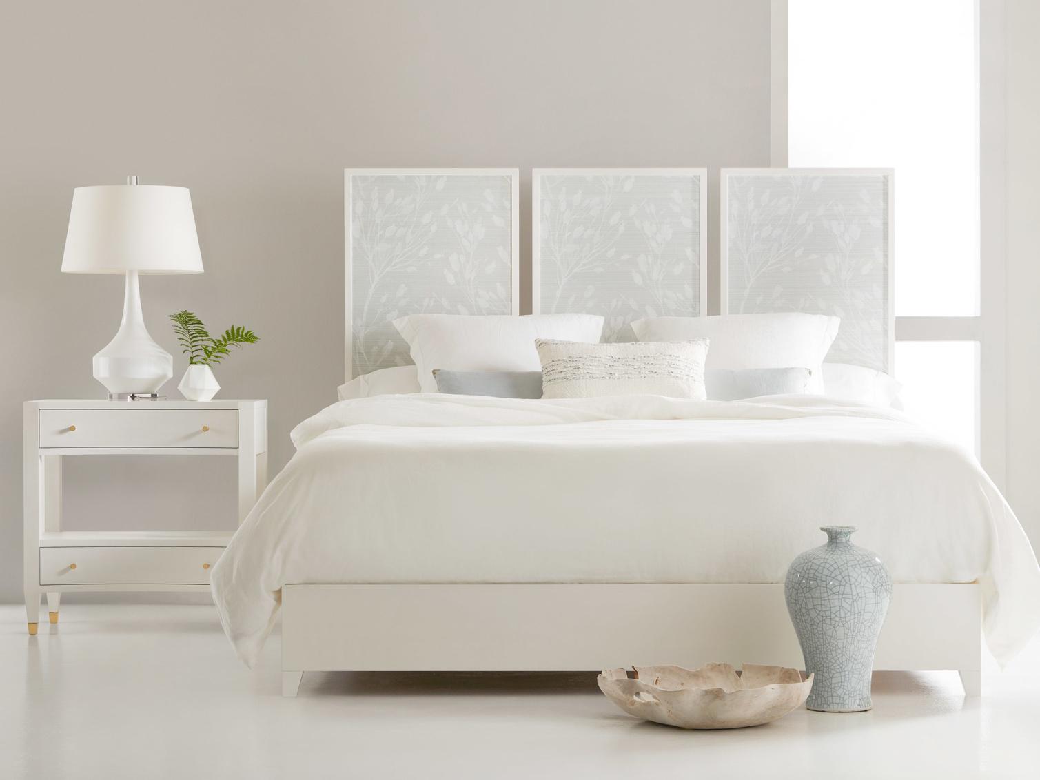 Somerset Bay Costa White Wood King Platform Bed