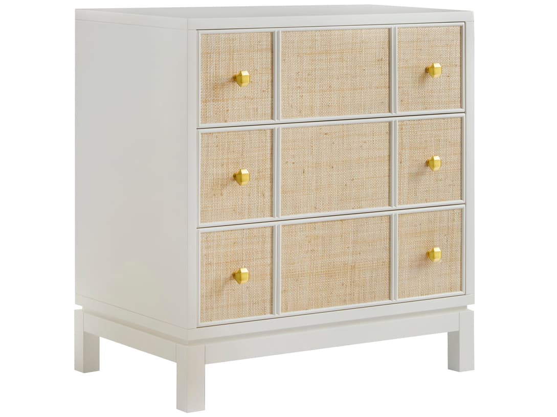 Somerset Bay Palmetto 3-Drawers Natural Solid Wood Nightstand