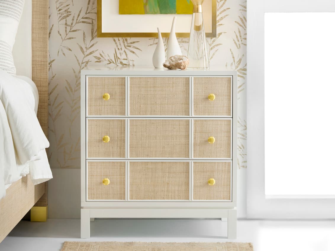 Somerset Bay Palmetto 3-Drawers Natural Solid Wood Nightstand