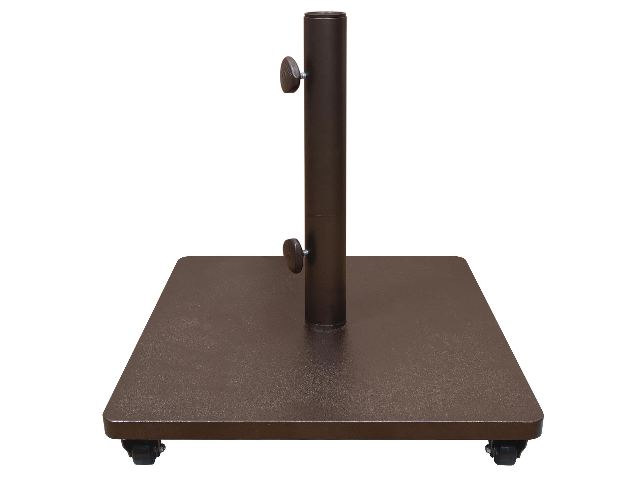 Shademaker Steel Umbrella 120lbs Base with Caster Wheels