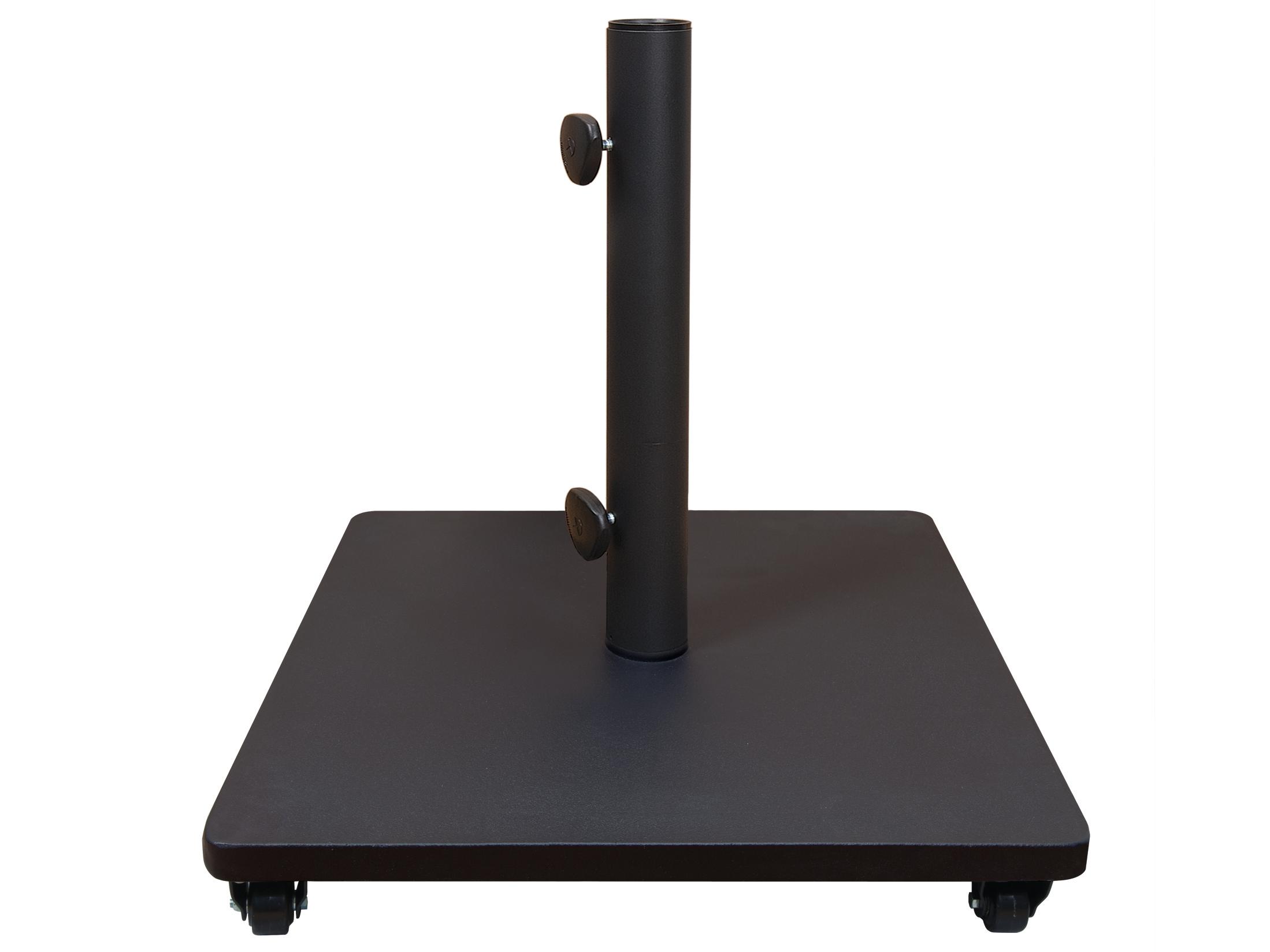 Shademaker Steel Umbrella 120lbs Base with Caster Wheels