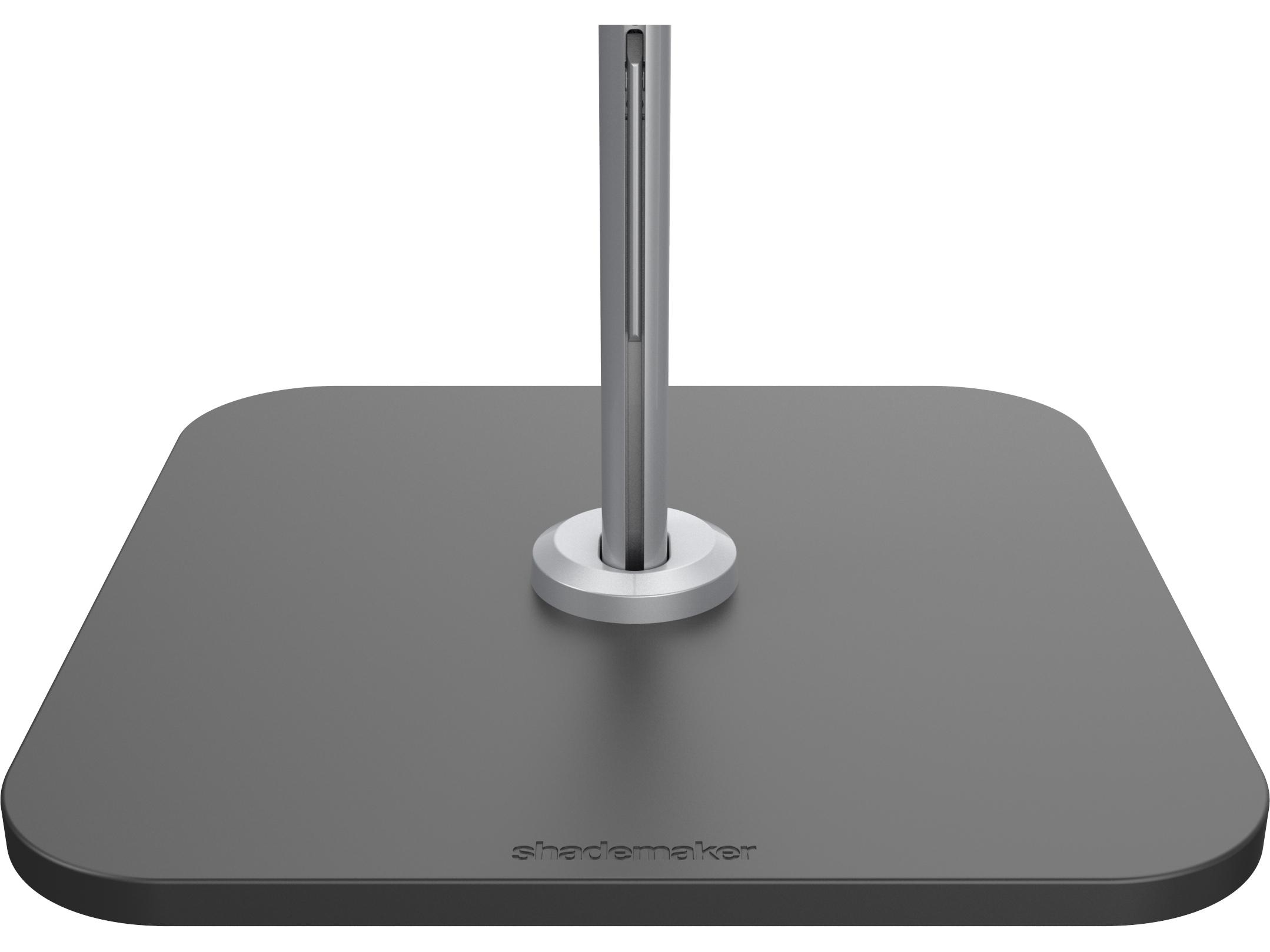 Shademaker Infinity Galvanized Steel/Aluminum 415lbs Base with Lid