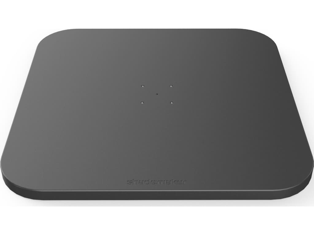 Shademaker Infinity Galvanized Steel/Aluminum 415lbs Base with Lid