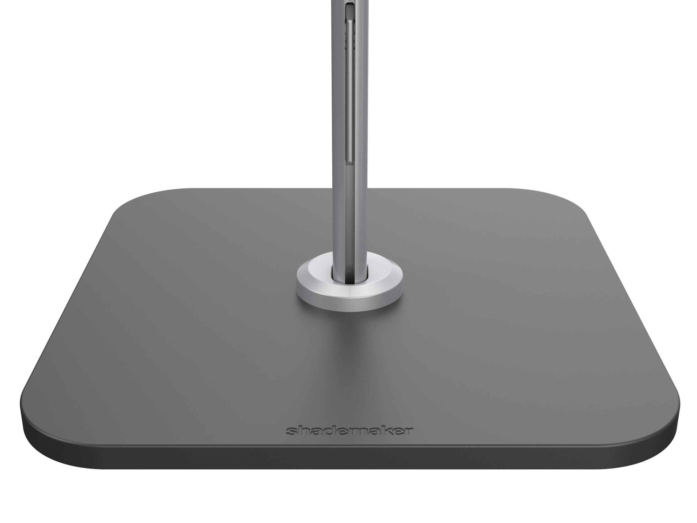 Shademaker Infinity Galvanized Steel/Aluminum 715lbs Base with Lid