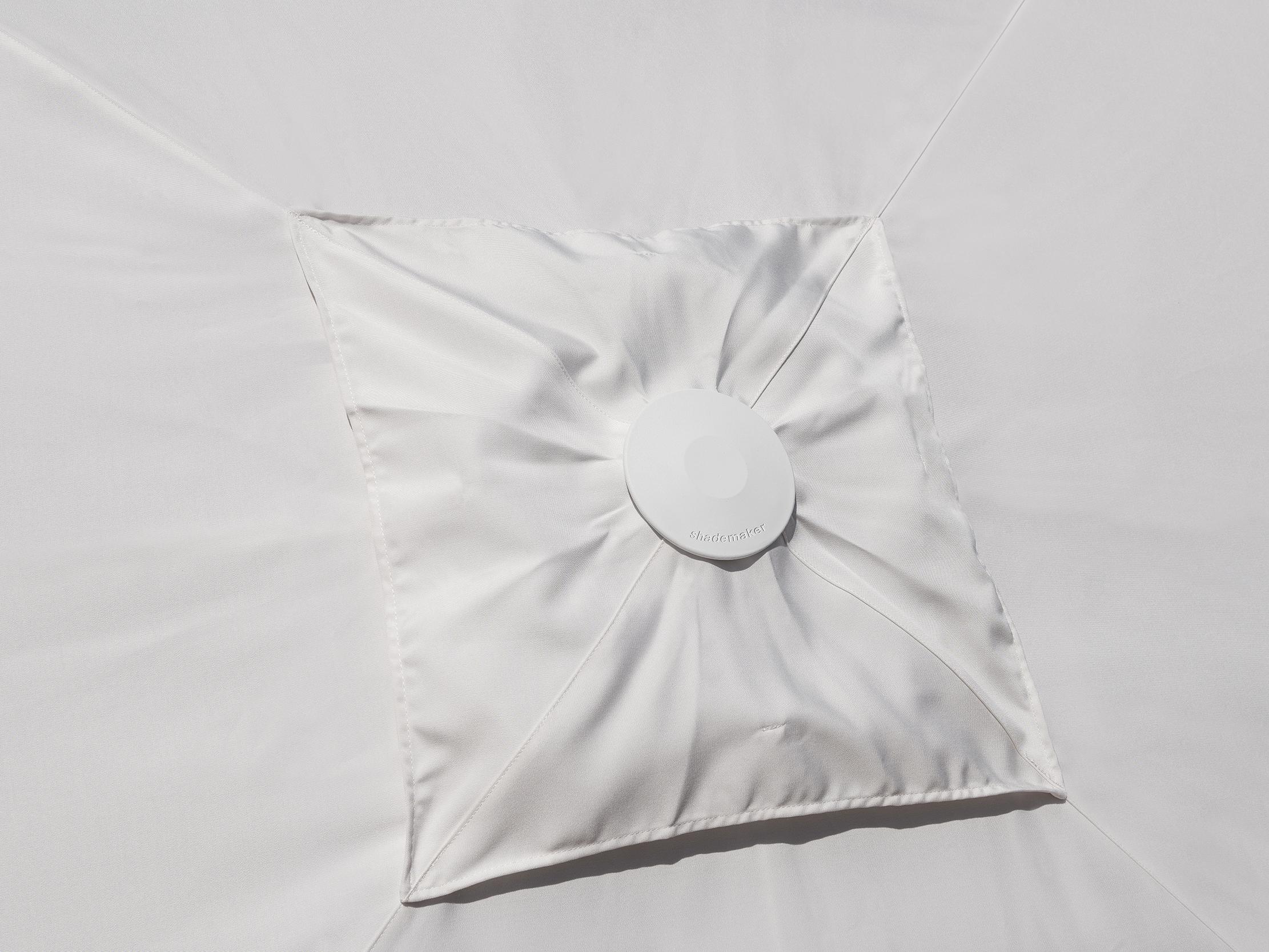 Shademaker Libra Aluminum 6.5 Foot Square Patio Umbrella