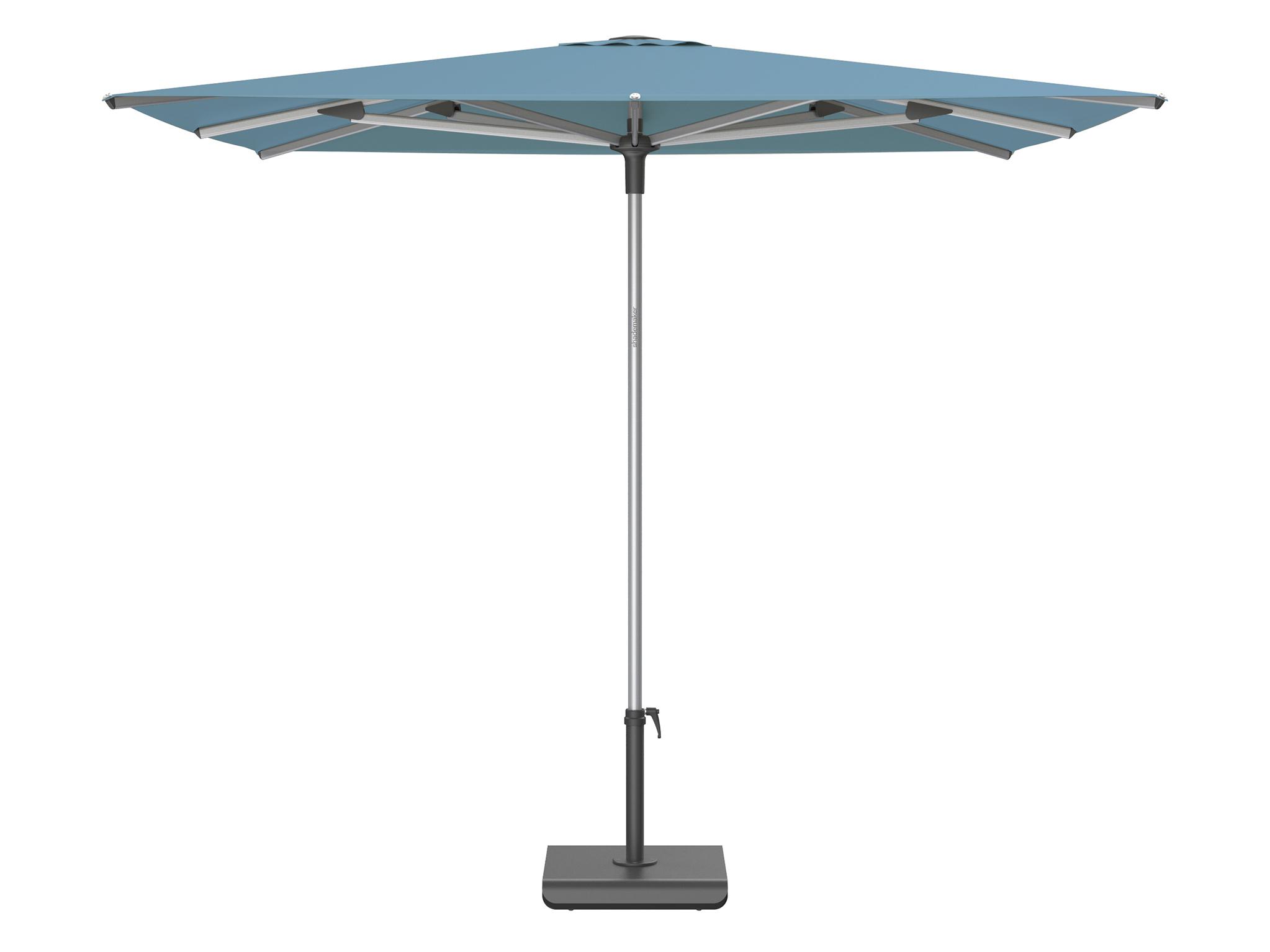 Shademaker Libra Aluminum 8 Foot Square Patio Umbrella