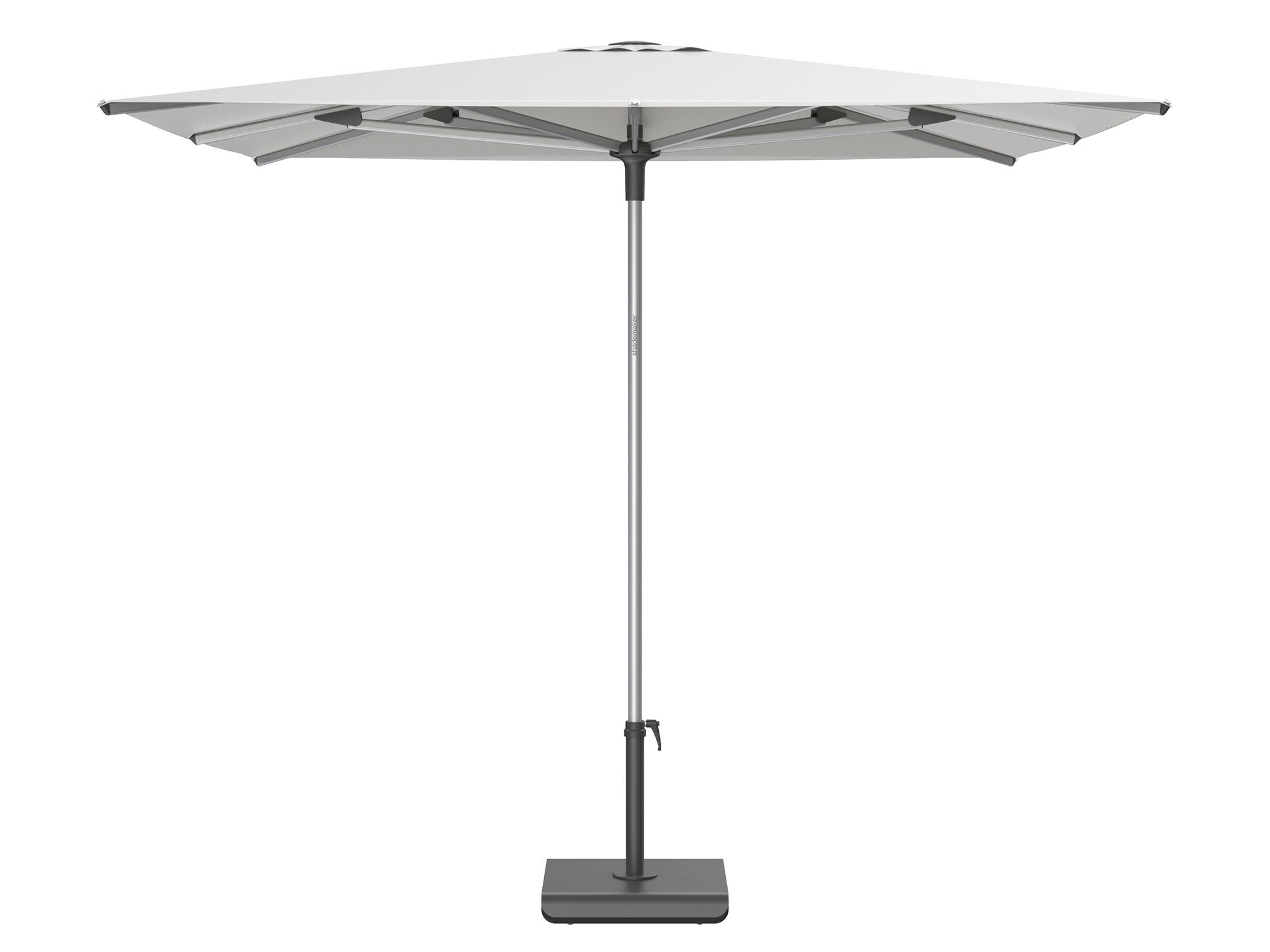 Shademaker Libra Aluminum 8 Foot Square Patio Umbrella