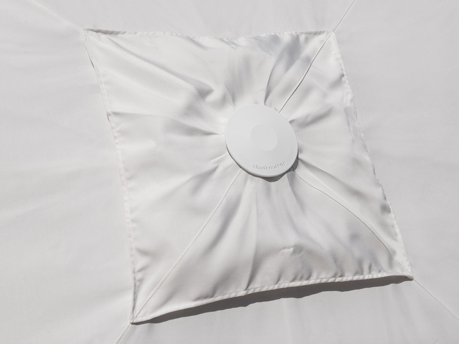 Shademaker Libra Aluminum 9 Foot Square Patio Umbrella