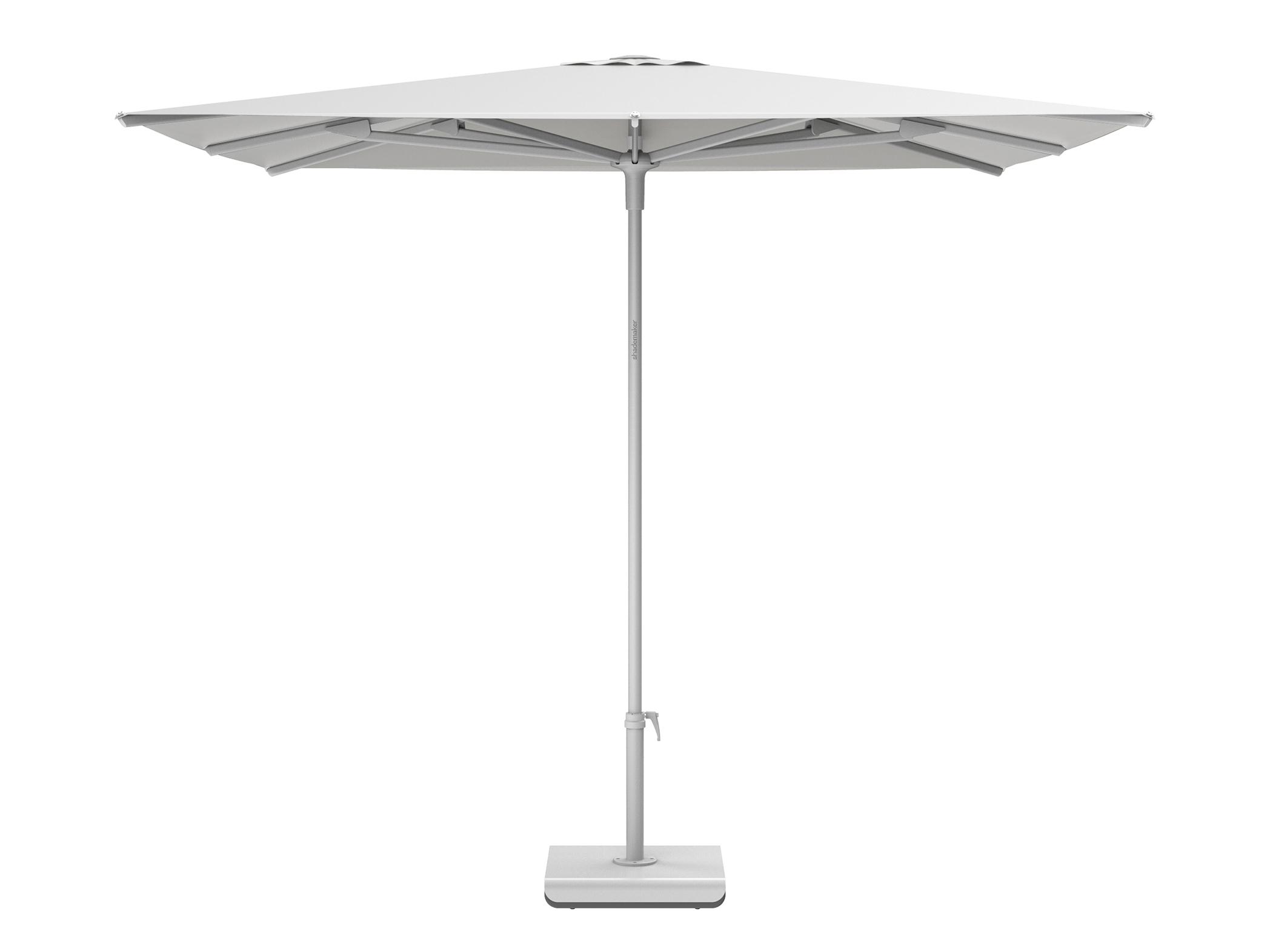 Shademaker Libra Aluminum 9 Foot Square Patio Umbrella