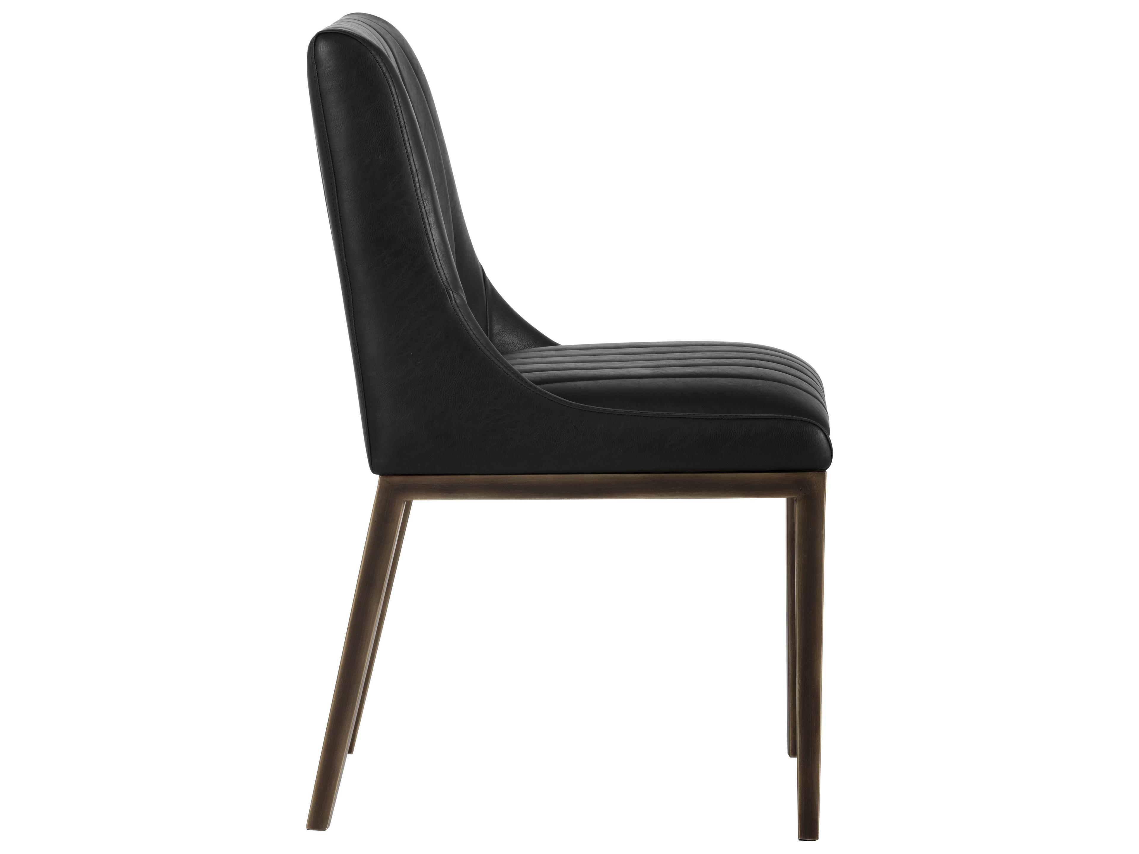 Sunpan Irongate Halden Dining Chair Vintage Black