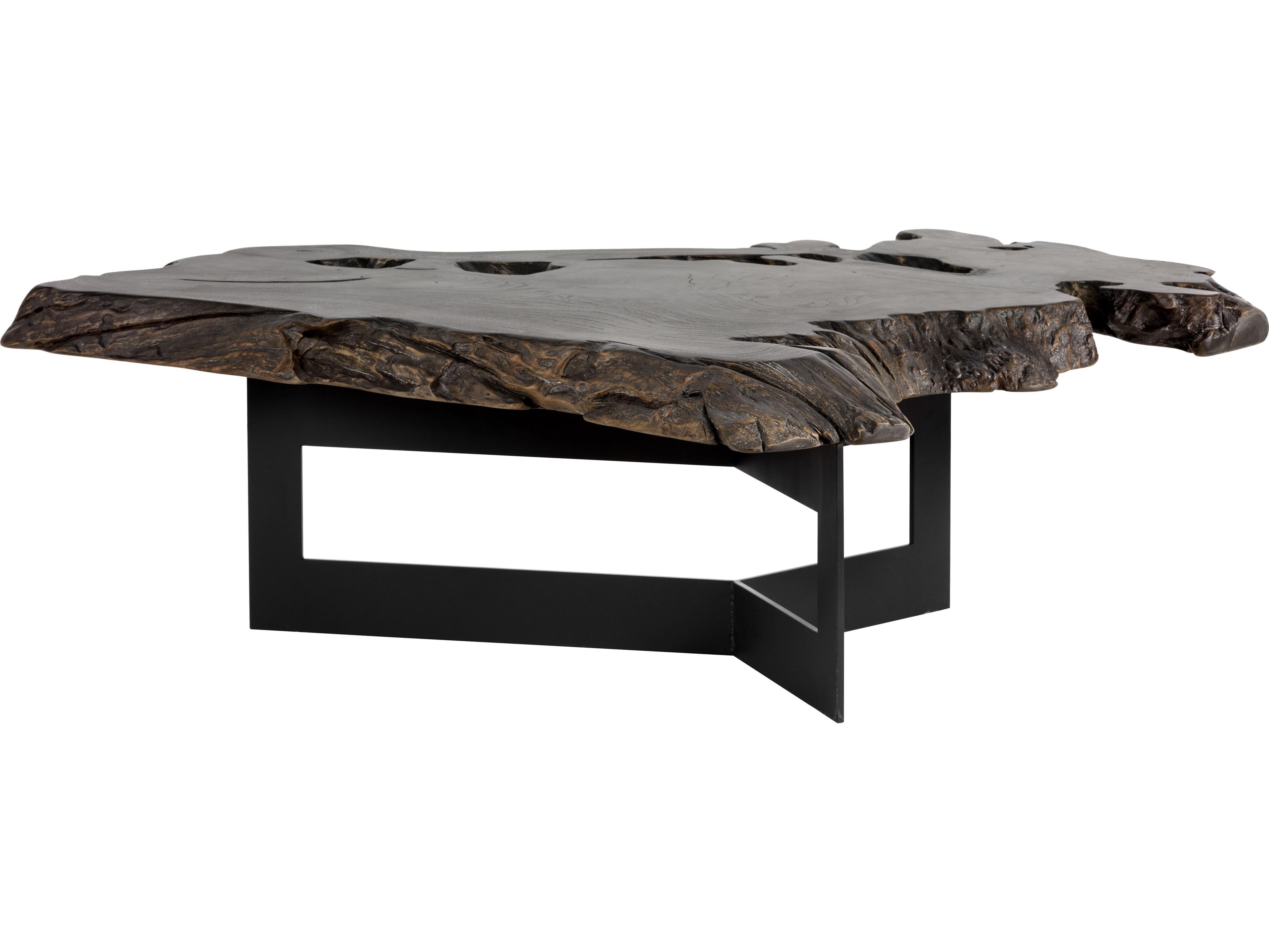 Sunpan Artezia Wyatt Wood Black Coffee Table