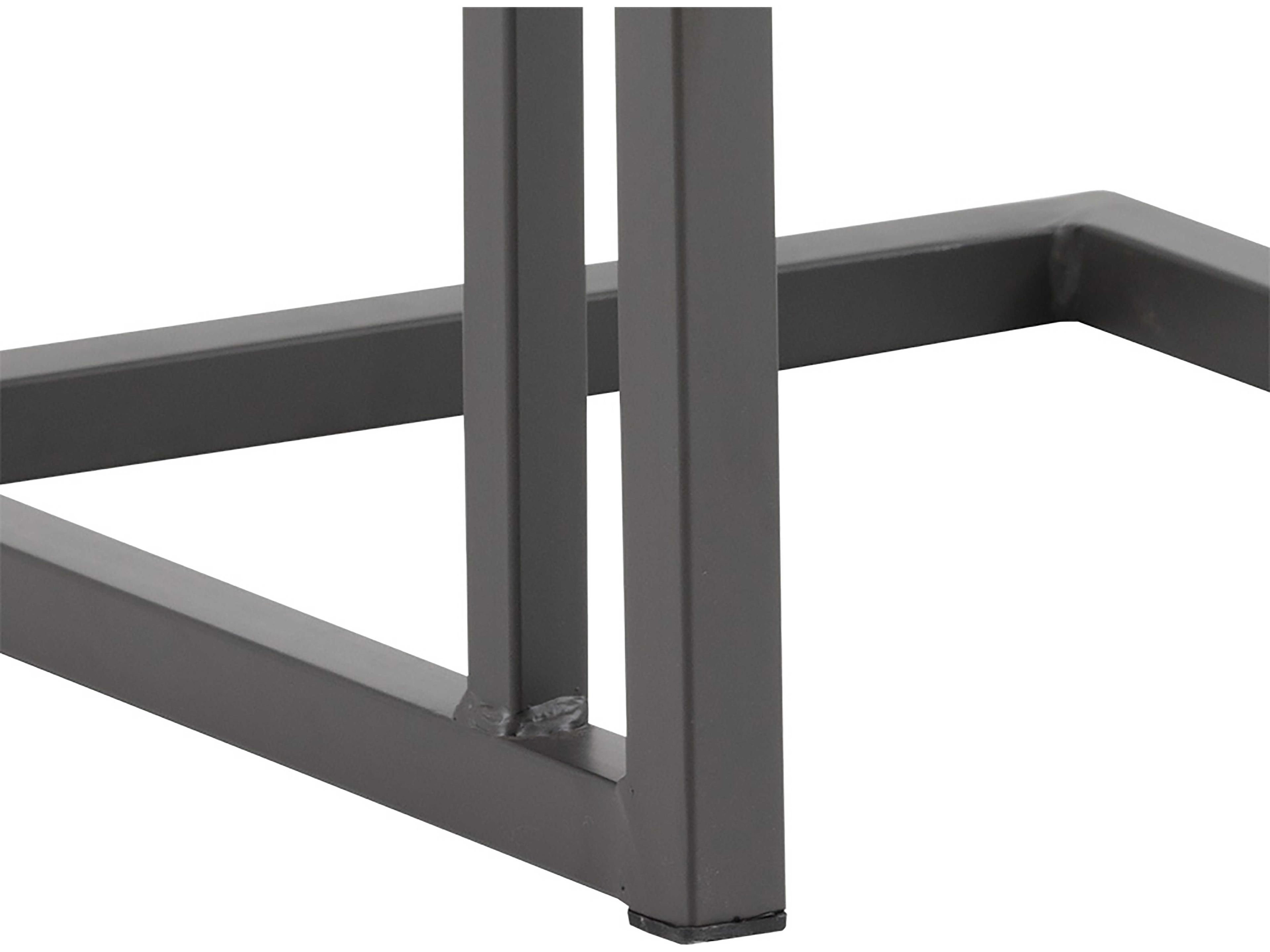 Sunpan Urban Unity 16" Boone Barstool Grey Onyx